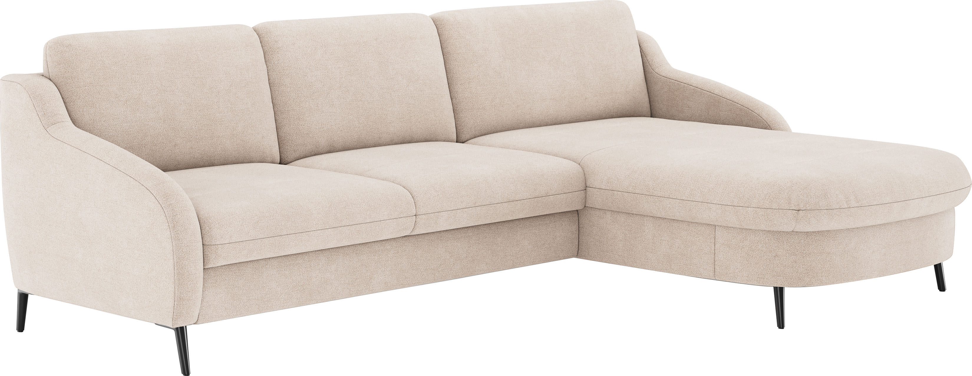 Thumbnail - sit&more Ecksofa "Soul L-Form" wahlweise mit Bettfunktion und Bettkasten oder Schubkasten