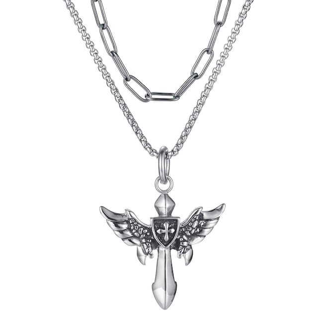 Firetti Kette mit Anhänger »Schmuck Geschenk, Wings«, (Set, 1 tlg.), zu  Kleid, Shirt, Jeans, Sneaker! Anlass Geburtstag Weihnachten online kaufen |  BAUR