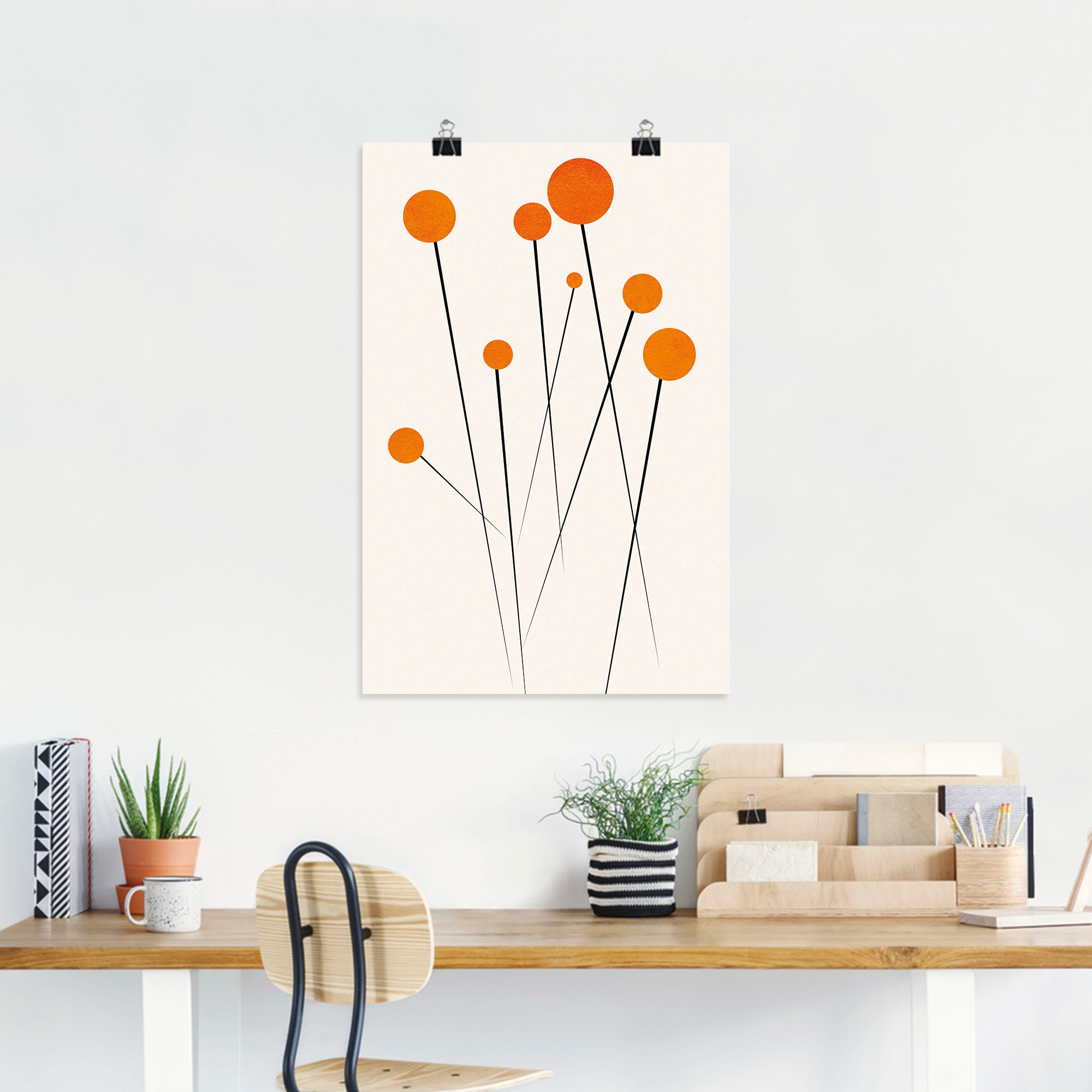 Artland Poster »Träumende Gänseblümchen«, Blumenbilder, (1 St.), als Alubild, Leinwandbild, Wandaufkleber oder Poster in versch. Größen