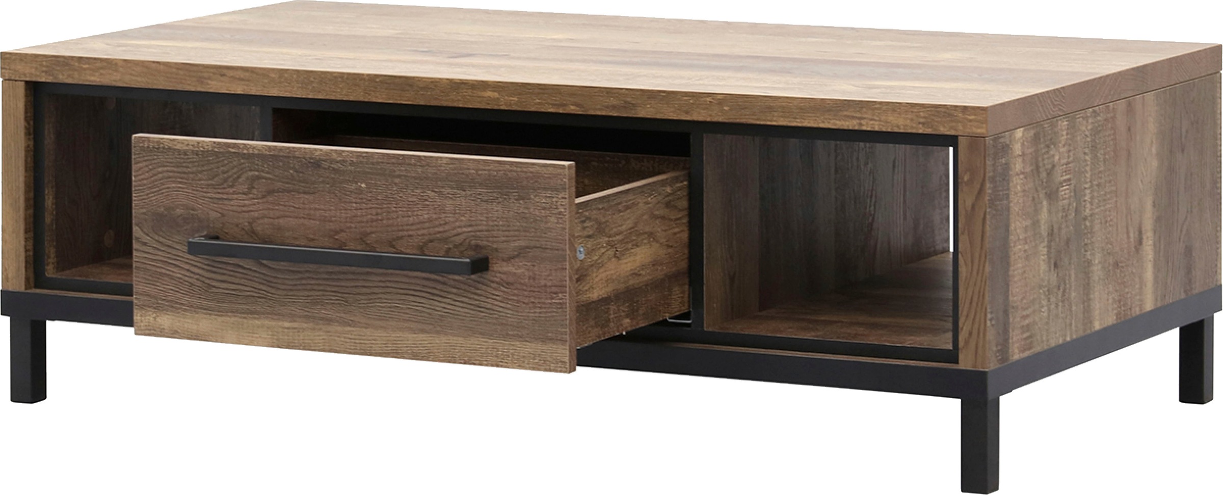 OMG Design Couchtisch »Vasto«, (1 St.), mit Schublade und Stauräumen