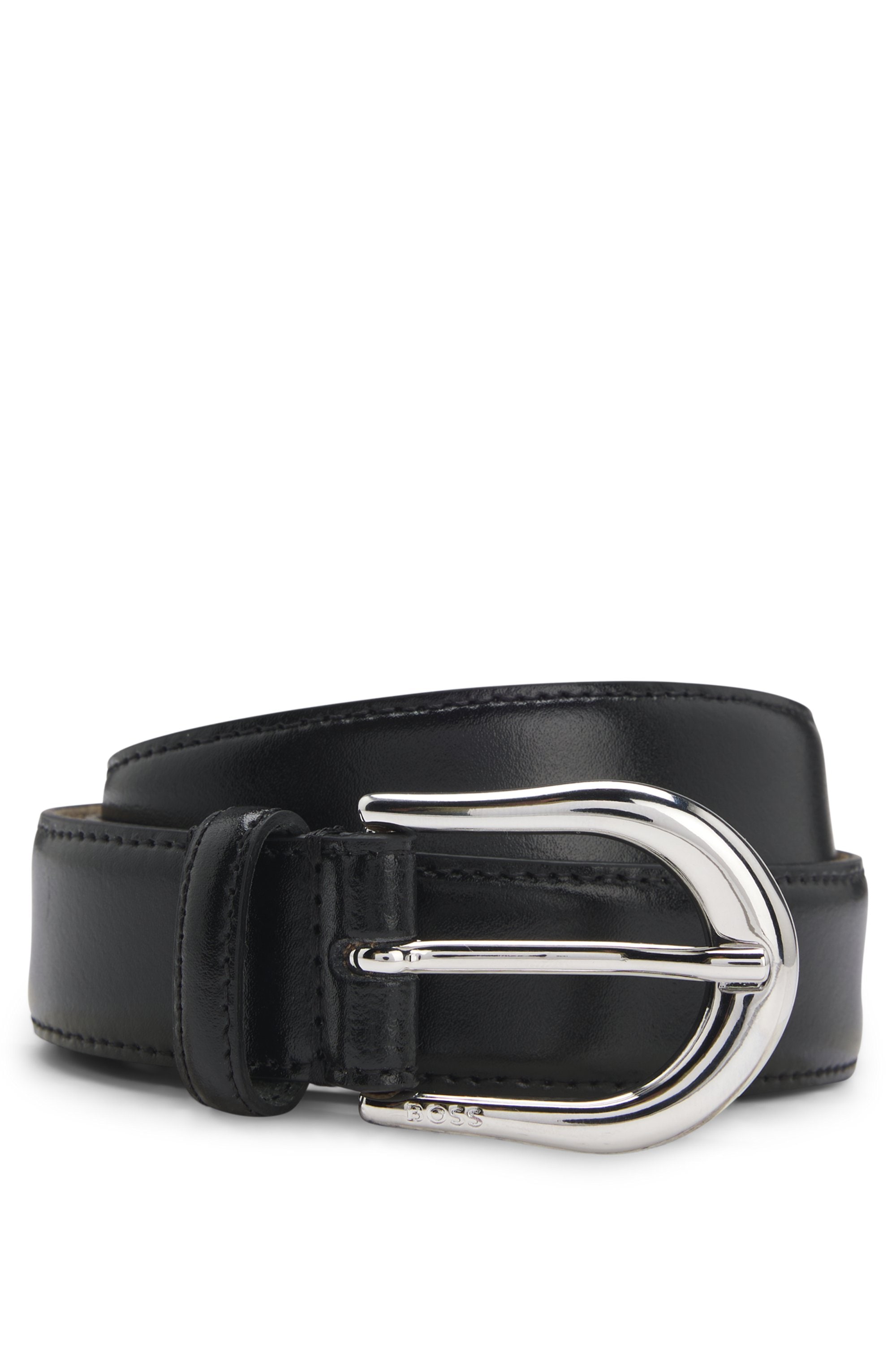 BOSS Ledergürtel "Carol-St Sz30", in Italien gefertigt günstig online kaufen
