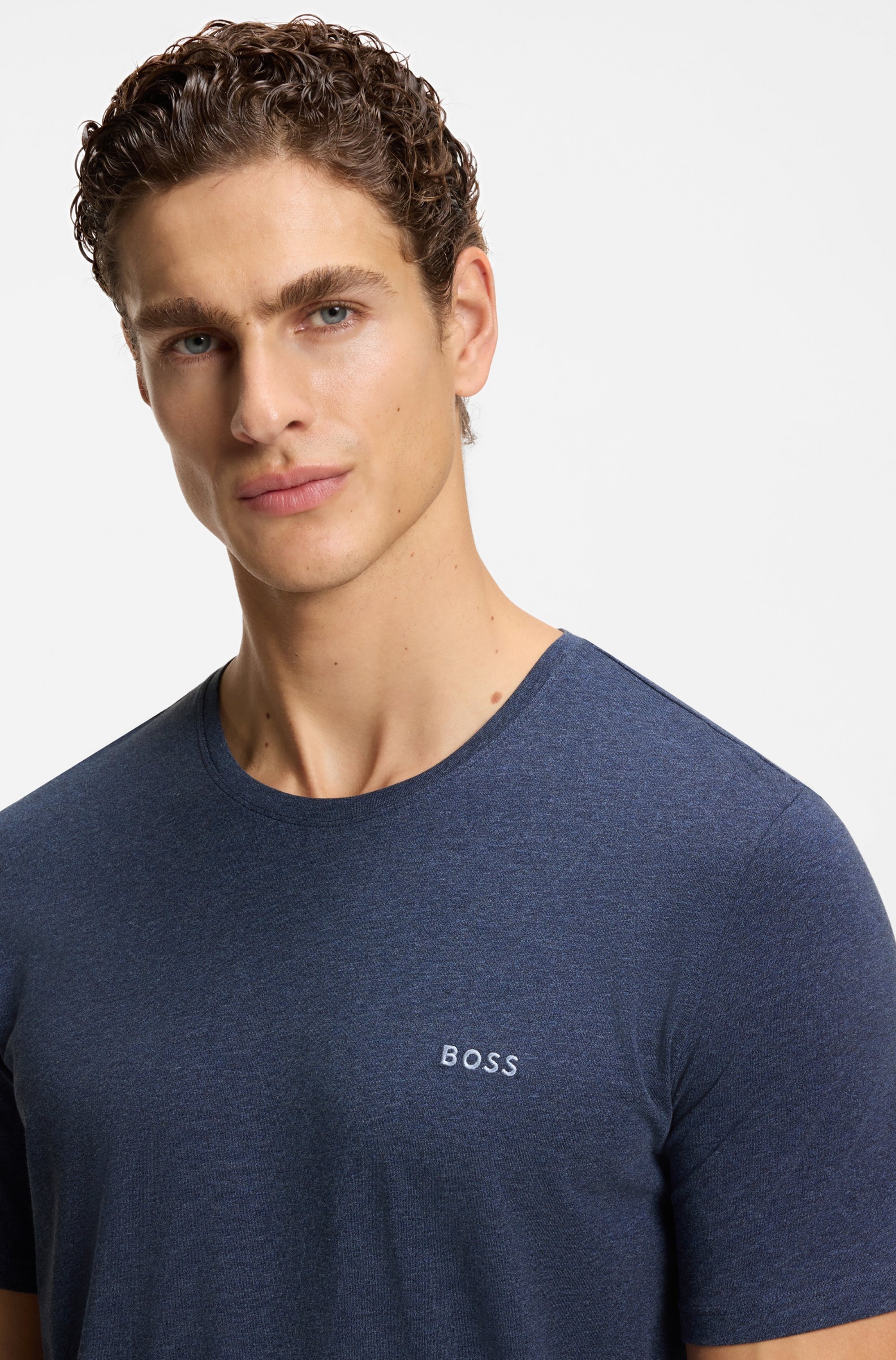 BOSS T-Shirt "Mix&Match T-Shirt R" mit Logostickerei günstig online kaufen