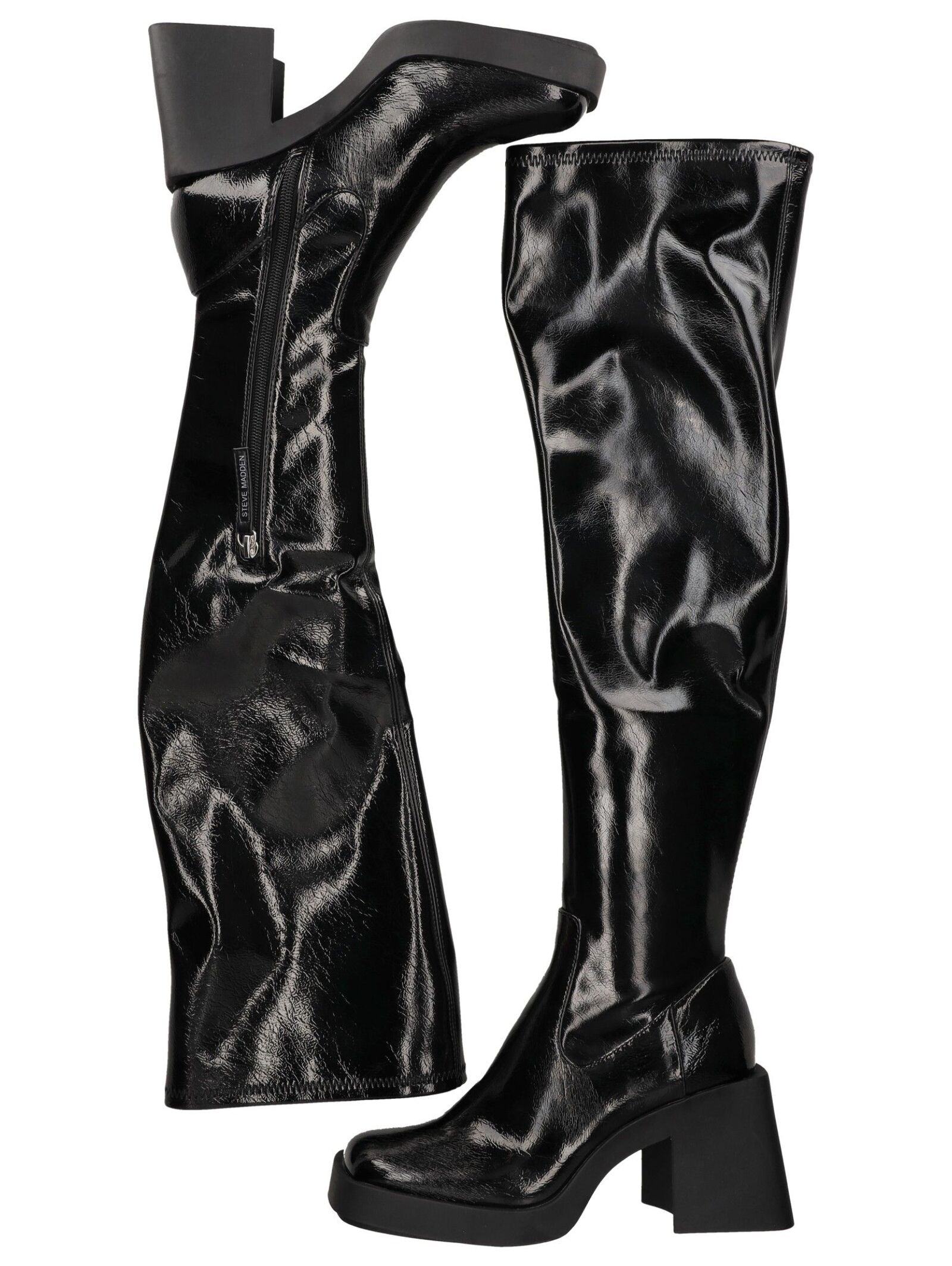 STEVE MADDEN Overkneestiefel »STEVE MADDEN Stiefel Lederimitat«