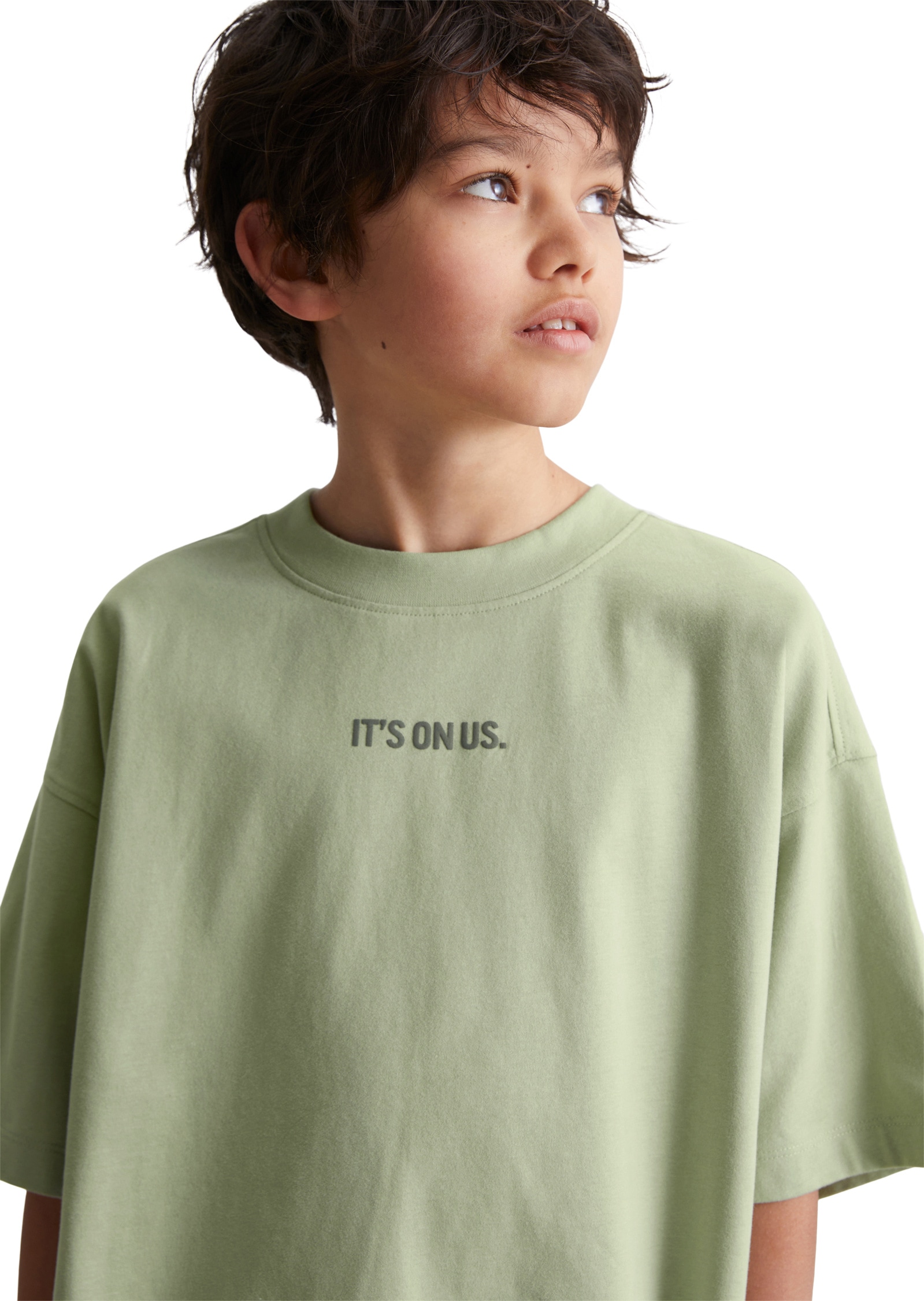 Marc O'Polo T-Shirt »mit Statement-Print«