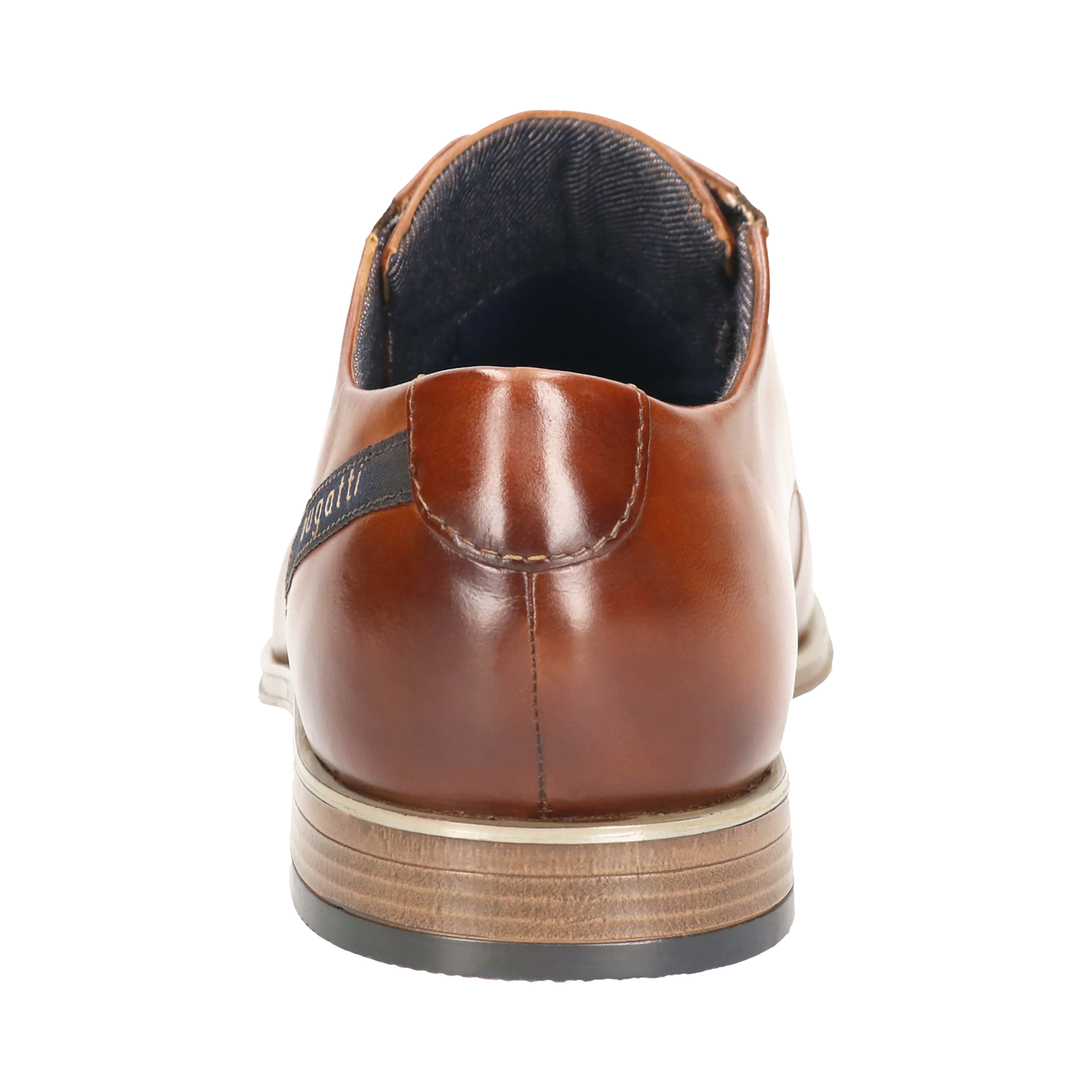 bugatti Schnürschuh  Halbschuh, Business-Schnürer, Anzugschuh mit seitlichem Logoschriftzug