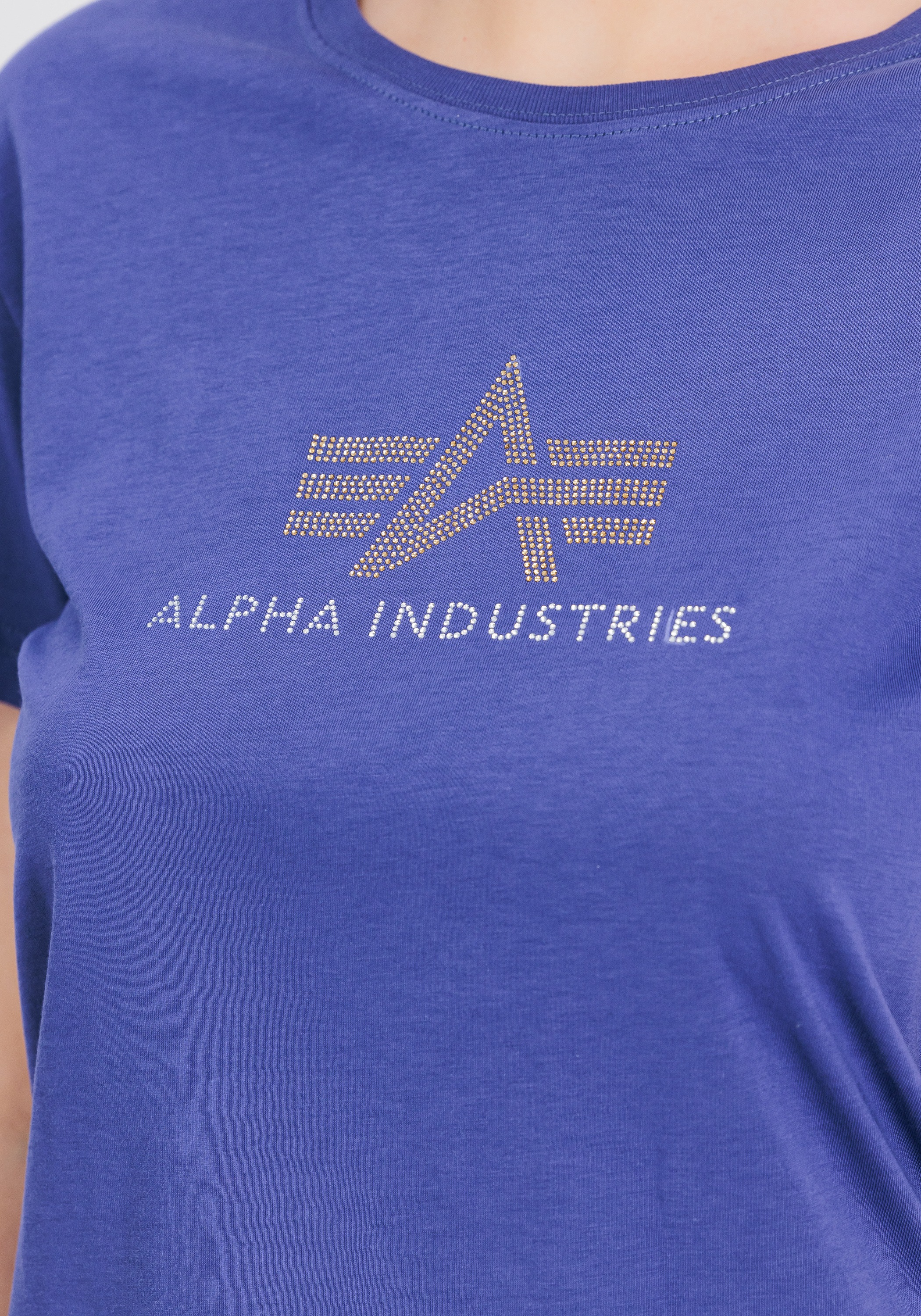 Alpha Industries T-Shirt »Alpha Industries Women - T-Shirts Crystal T-Shirt W«
