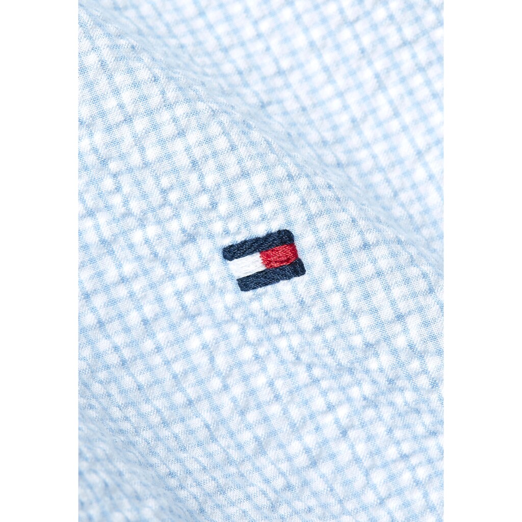 Tommy Hilfiger TAILORED Businesshemd »CL-W SEERSUCKER MINI CHK SF SHT«