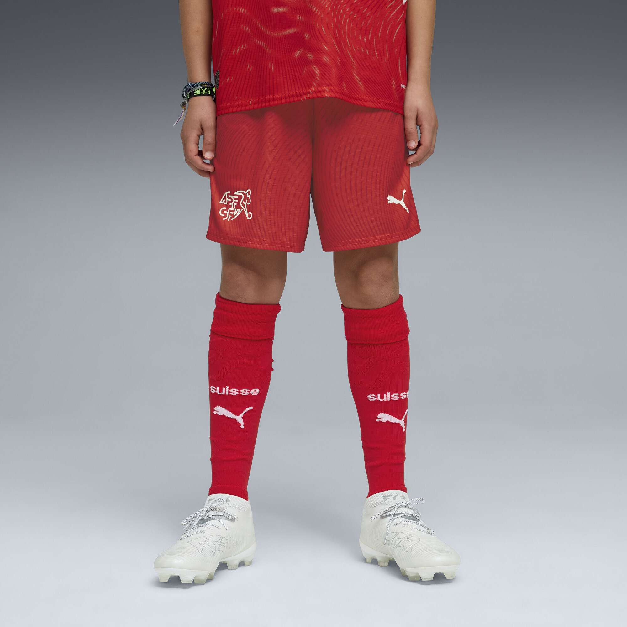 PUMA Sporthose »Schweiz 2026 Shorts Jugendliche«