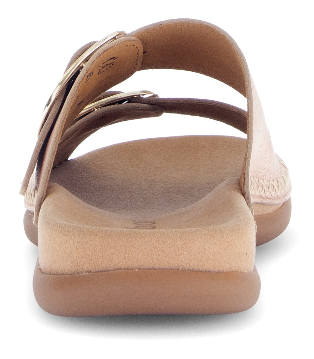 Gabor Pantolette, Keilabsatz, Sommerschuh, Bequemschuh, praktische Klettverschlüsse