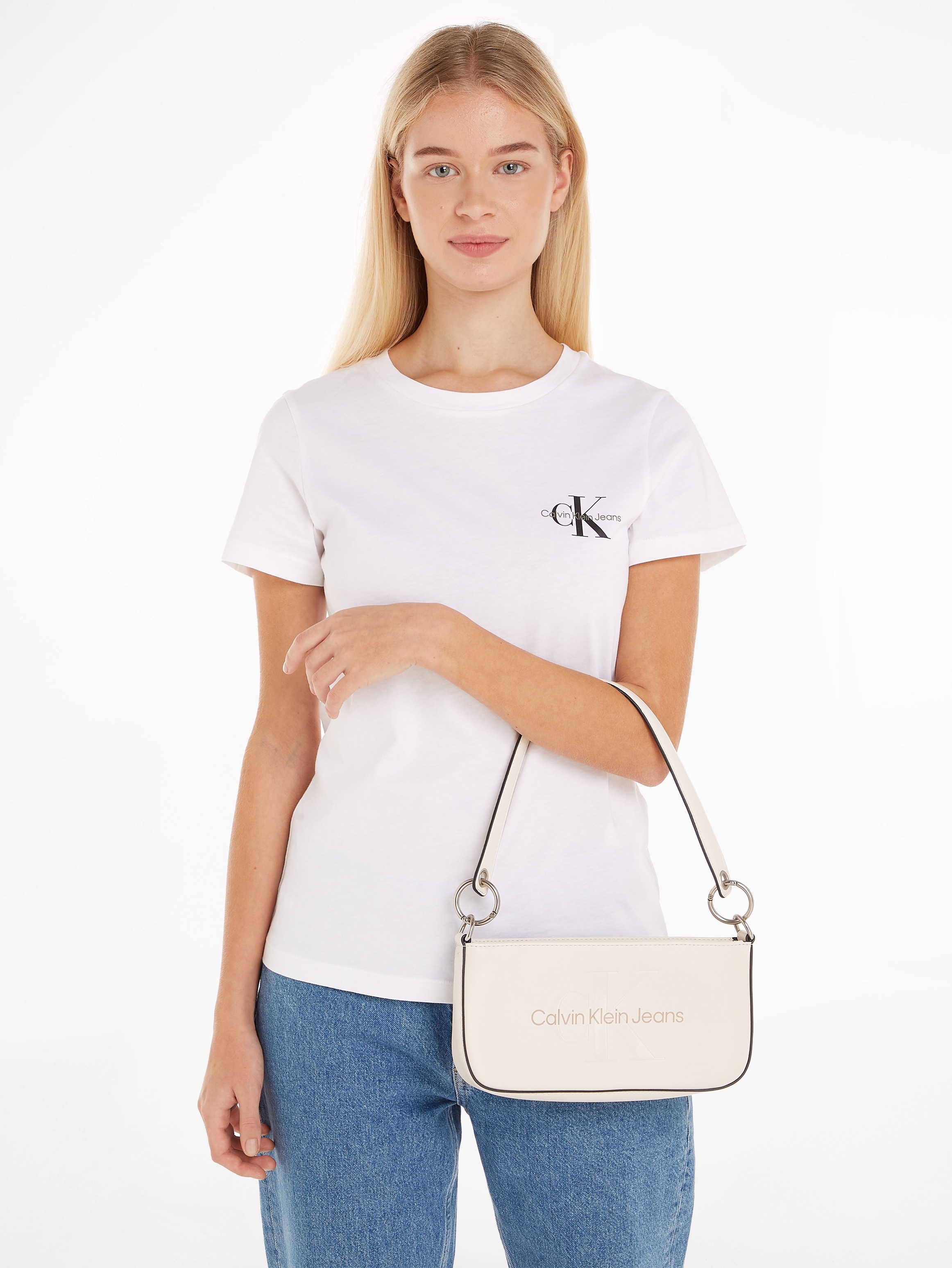 Calvin Klein Jeans Schultertasche "SCULPTED SHOULDER POUCH25 MONO", Handtas günstig online kaufen