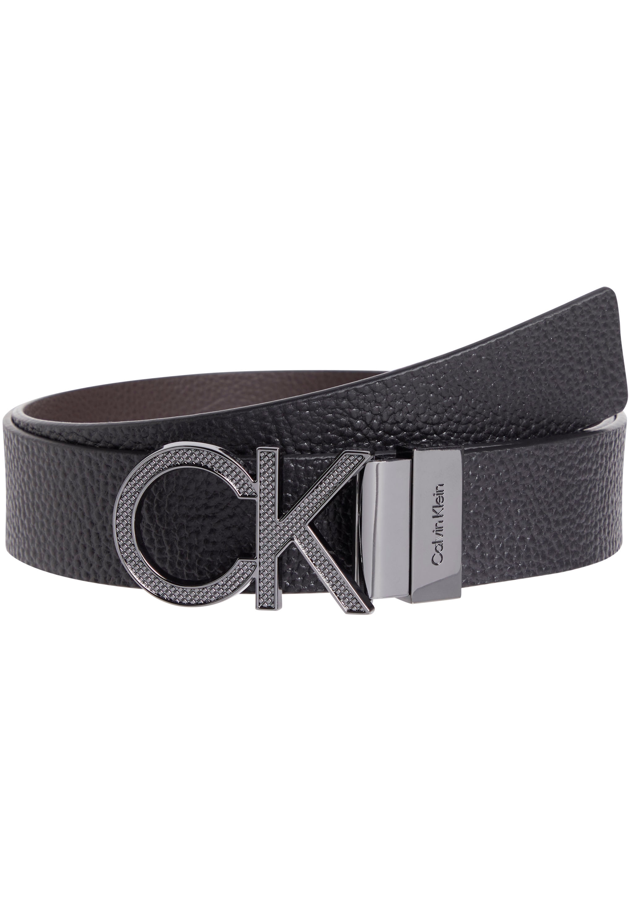 Calvin Klein Wendegürtel "ADJ/REV CK PIQUE METAL 35MM" günstig online kaufen