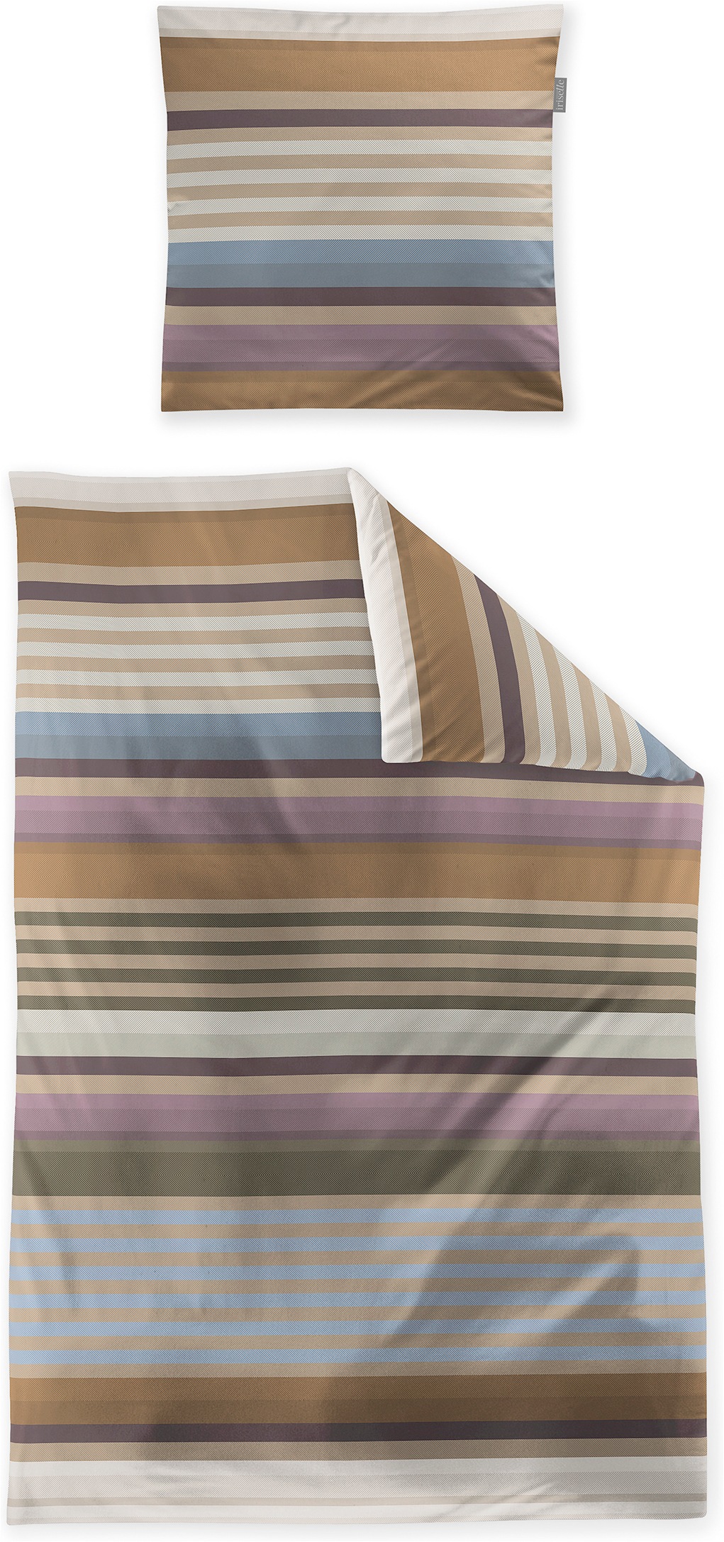 Irisette Bettwäsche »Wave 8678« 2 Mako-Satin, anschmiegsam und atmungsaktiv, Ganzjahresqualität