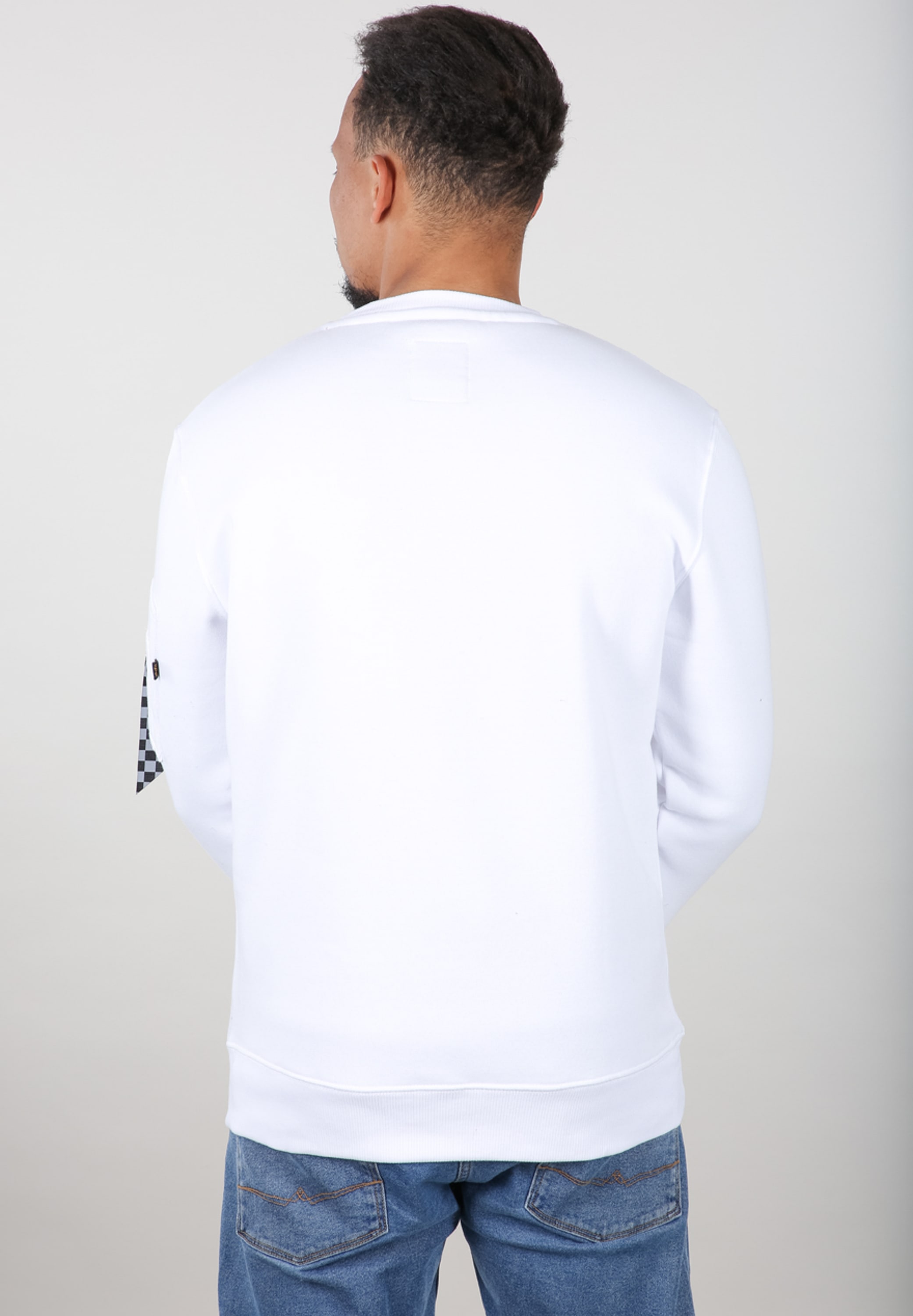 Alpha Industries Sweater »Alpha Industries Men - Sweatshirts Hot Wheels Flag Sweater«