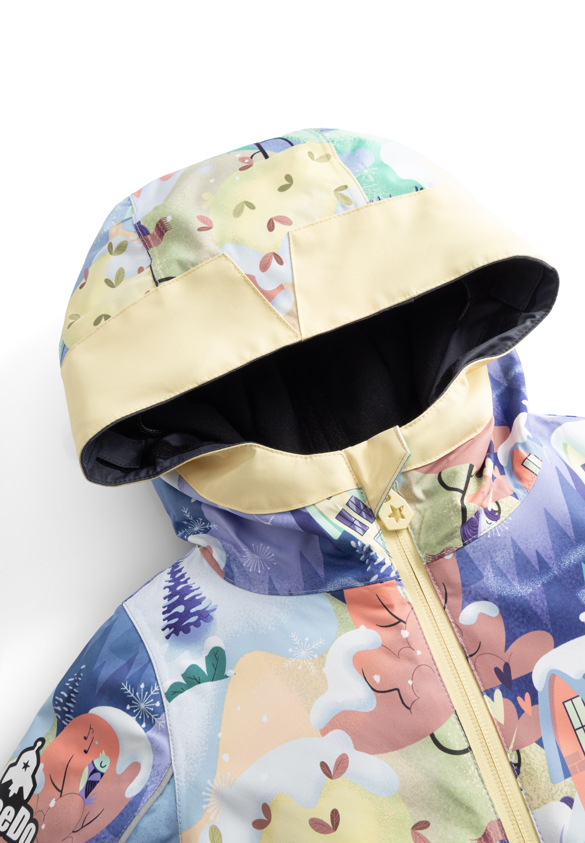 WeeDo Schneeoverall »COSMO PASTELWORLD Schneeanzug« Mitwachsender Schneeanzug