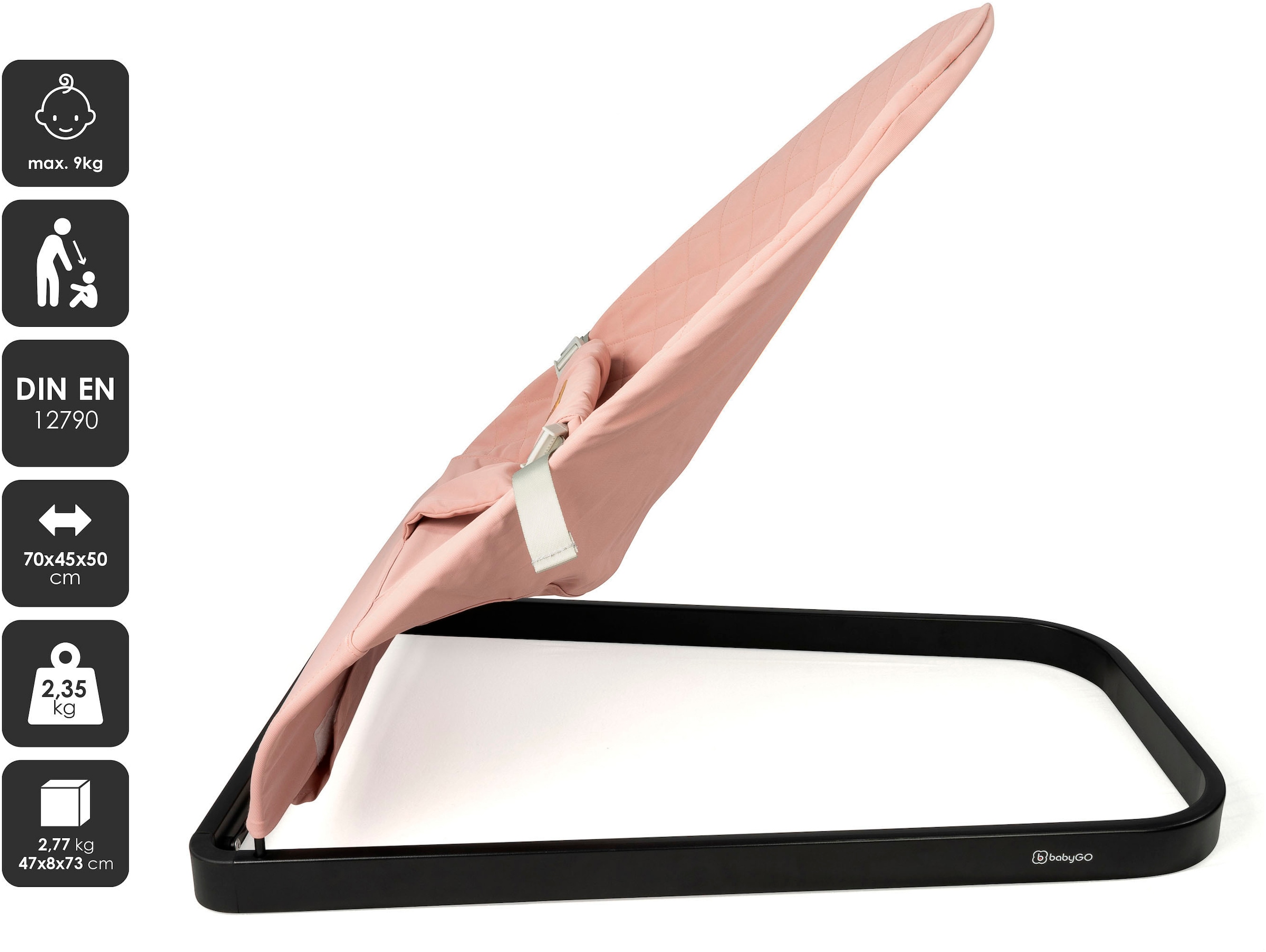BabyGo Babywippe »Comfort« bis 9 kg
