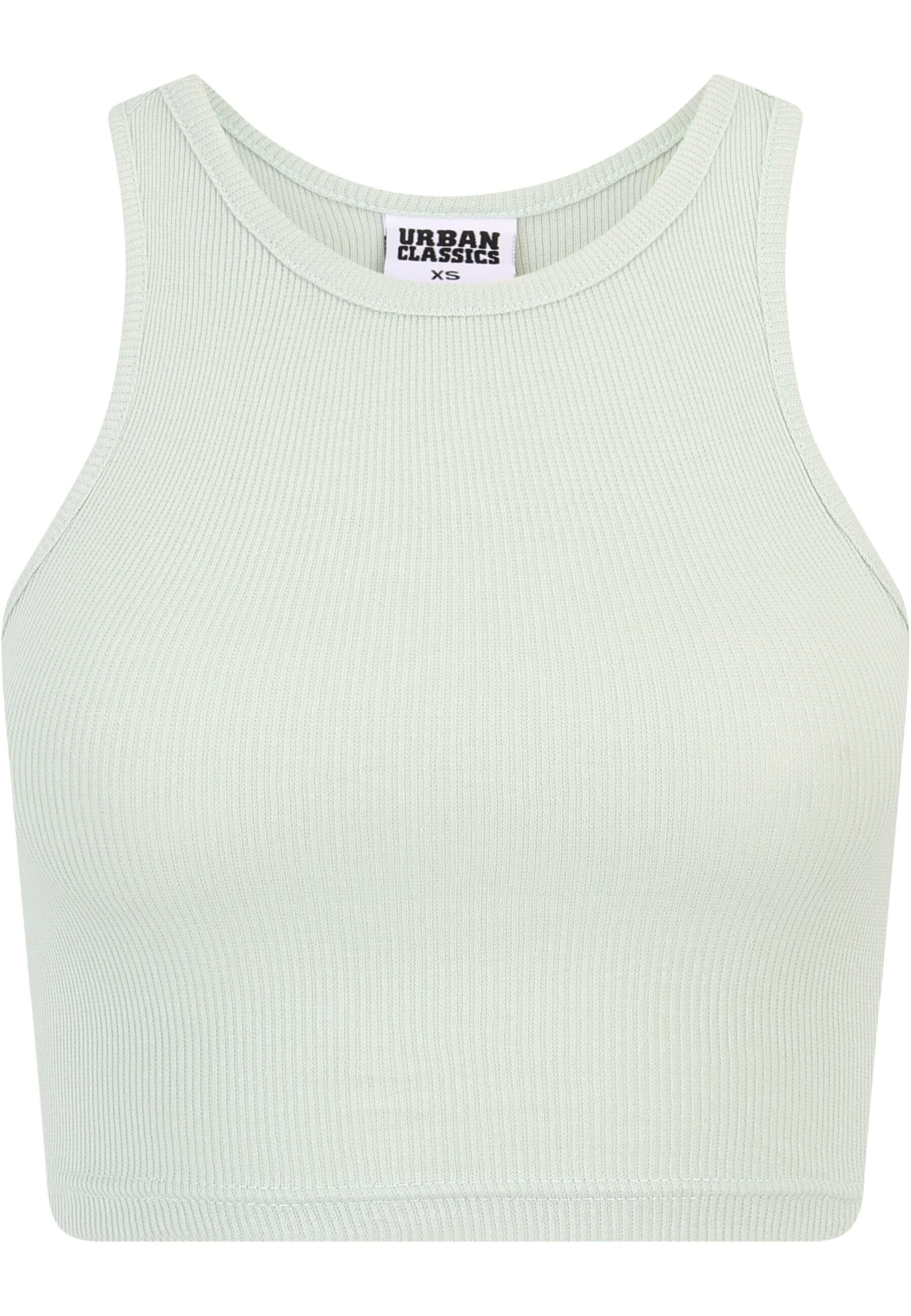 URBAN CLASSICS Muskelshirt »Urban Classics Damen Ladies Cropped Rib Top 2-Pack«, (1 tlg.)