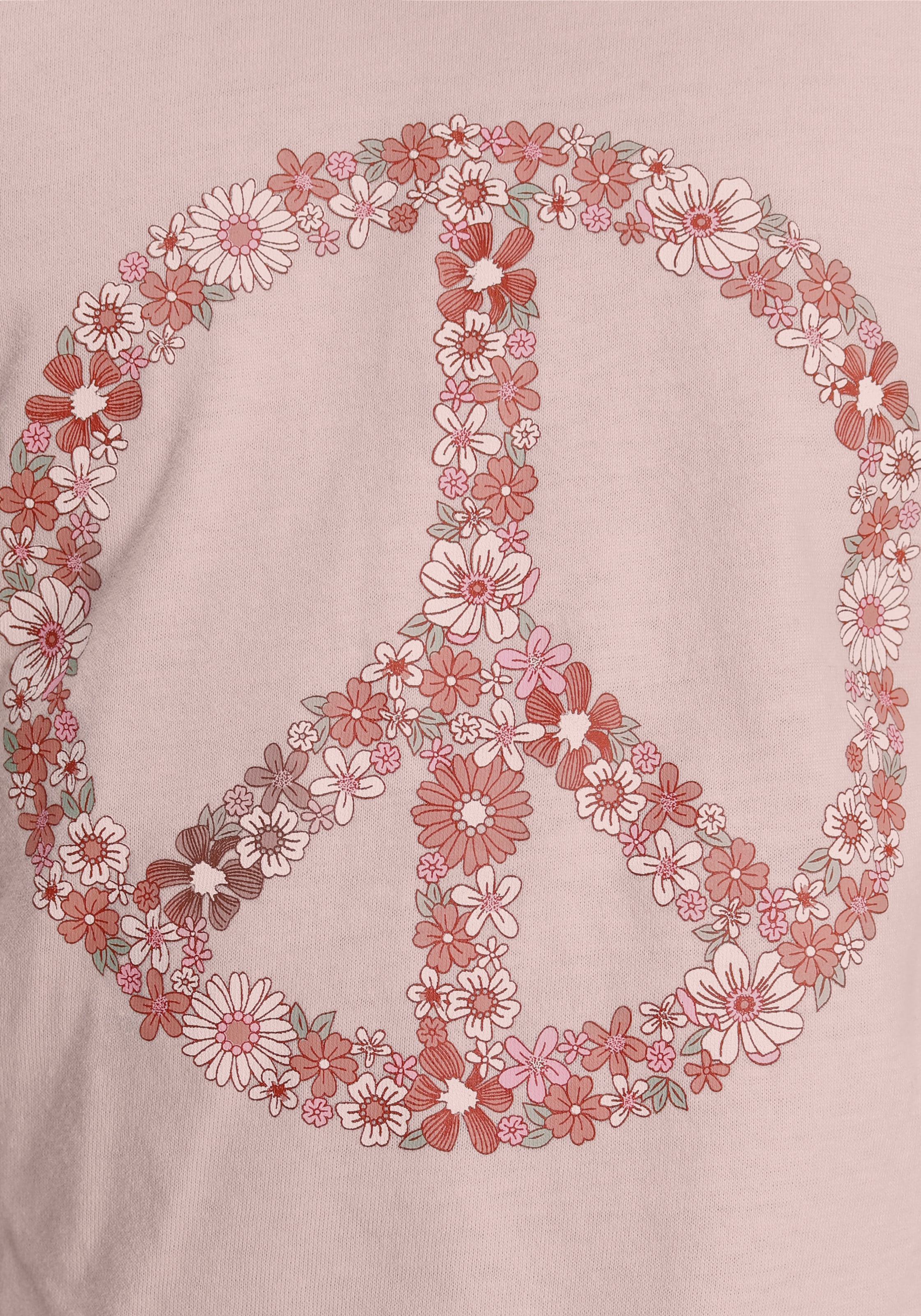 BAUR | KIDSWORLD Langarmshirt »Peace«, Form Basic