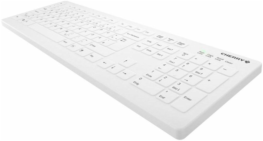 Cherry Tastatur »AK-C8112«, (Fn-Tasten-Ziffernblock-Windows-Sperrtaste)