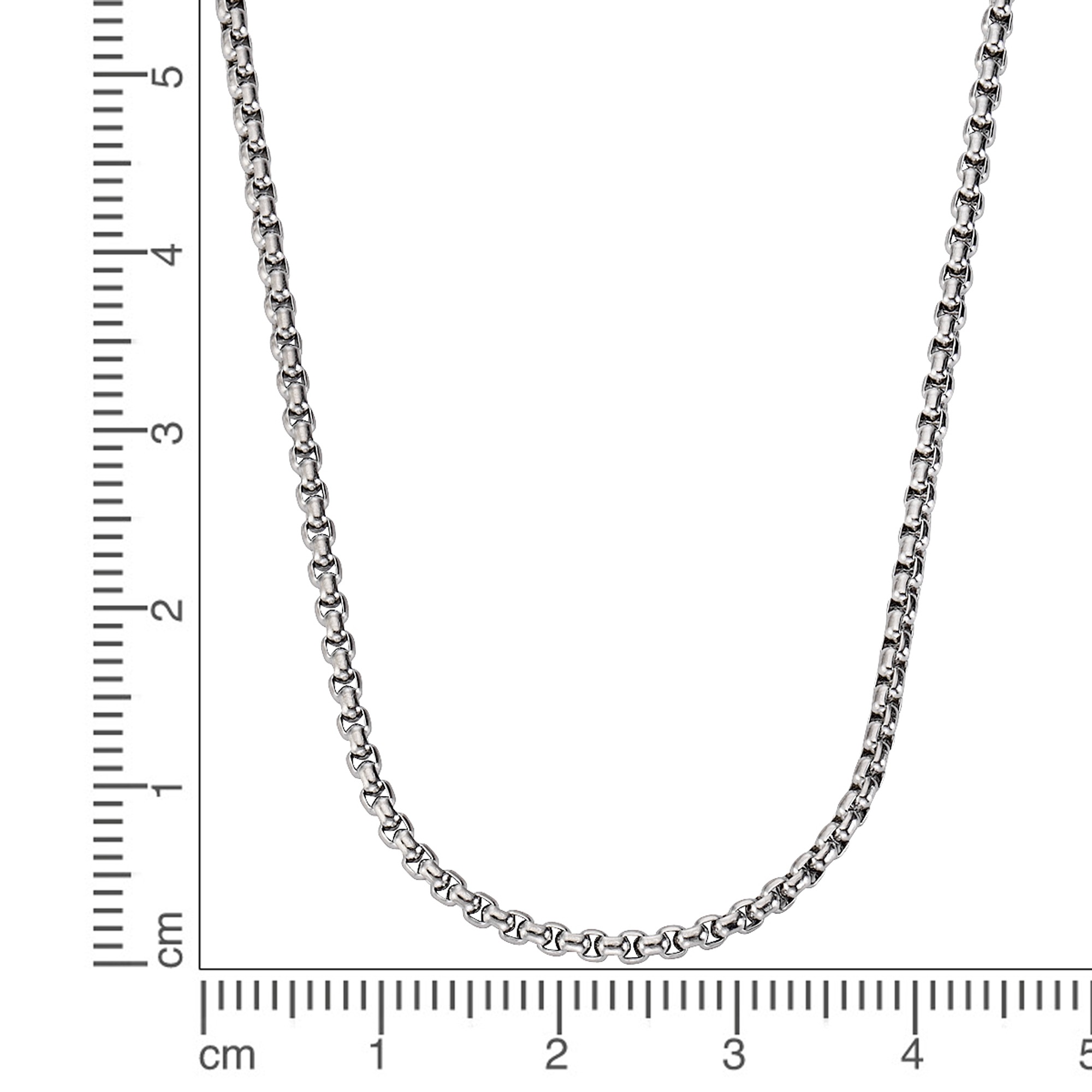 Zeeme Collierkettchen »Ankerkette Edelstahl 2mm breit«