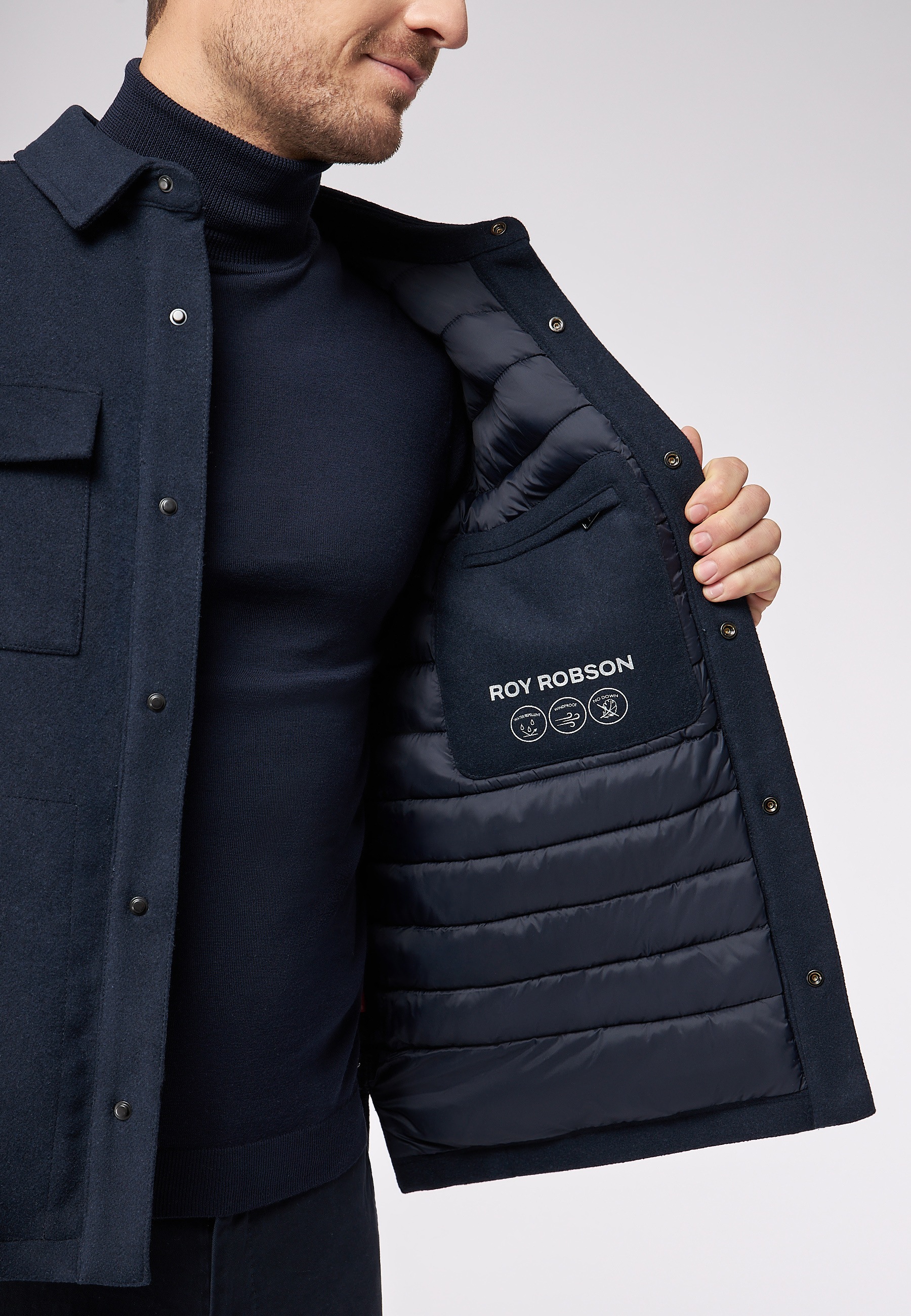 Roy Robson Fleecejacke »Casual Fit«