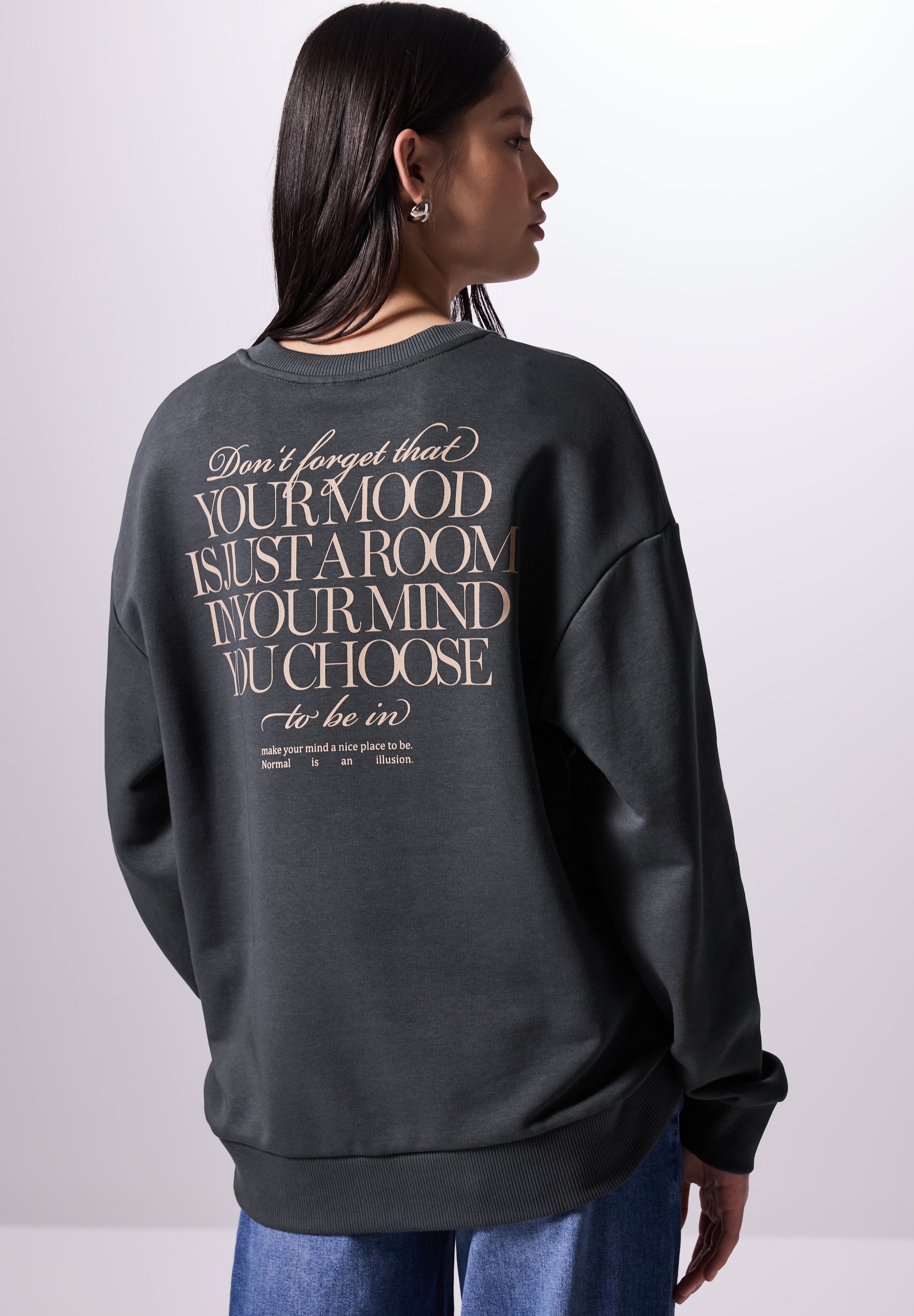 Thumbnail - STREET ONE STUDIO Sweatshirt, im soften Baumwoll-Mix