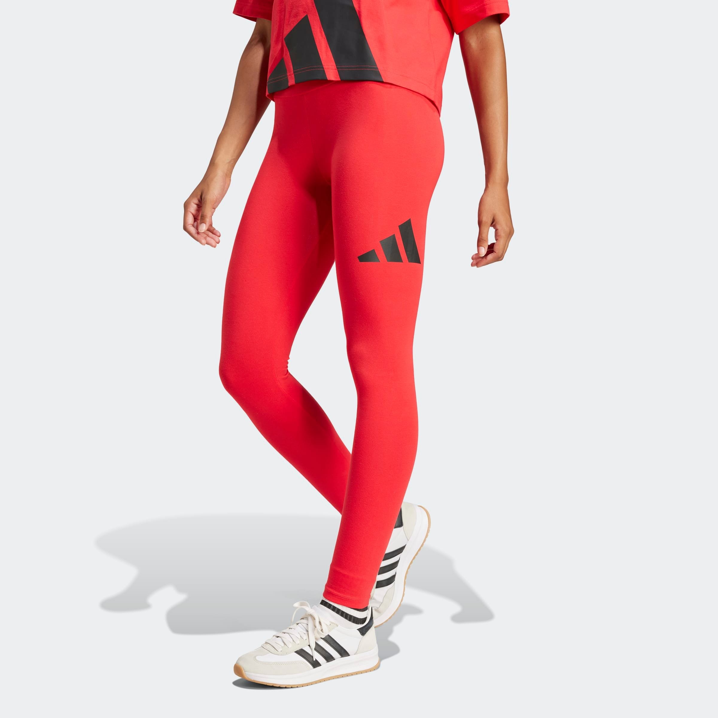 adidas Sportswear Leggings "ESSENTIALS BIG LOGO COTTON" mit hohem Bund, aus günstig online kaufen