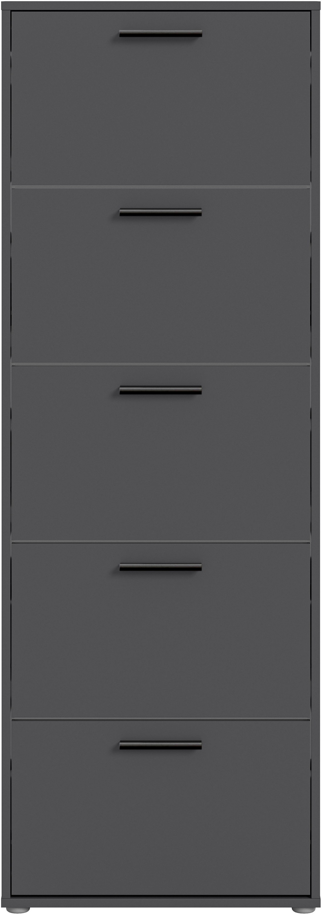 Thumbnail - HBZ Schuhkommode "Sam Schuhkipper, Schuhschrank BxHxT 59x169x17 cm", (1 St.), mit 5 Klappen