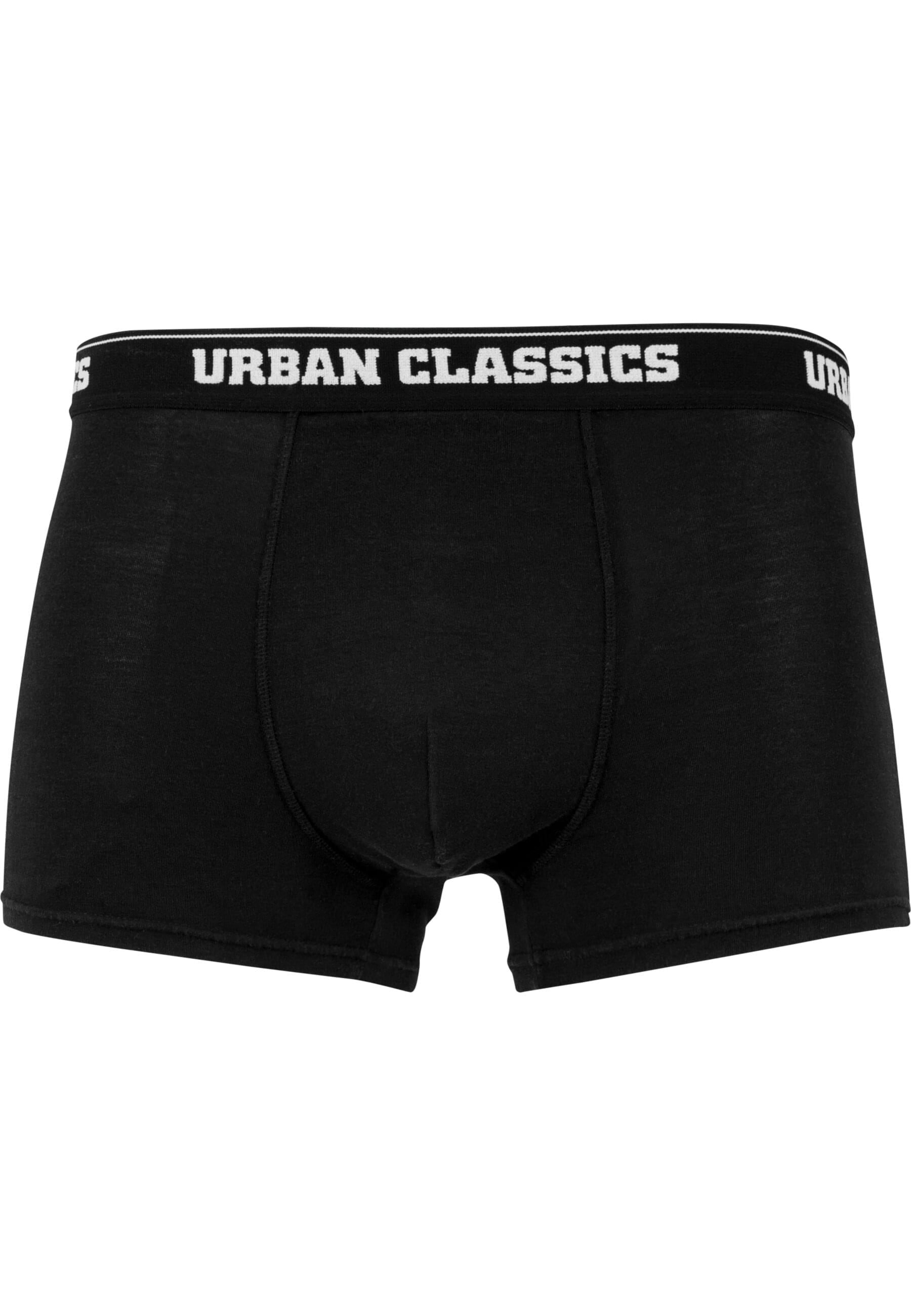 URBAN CLASSICS Boxershorts "Urban Classics Herren Organic Boxer Shorts 3-Pack", (1 St.)