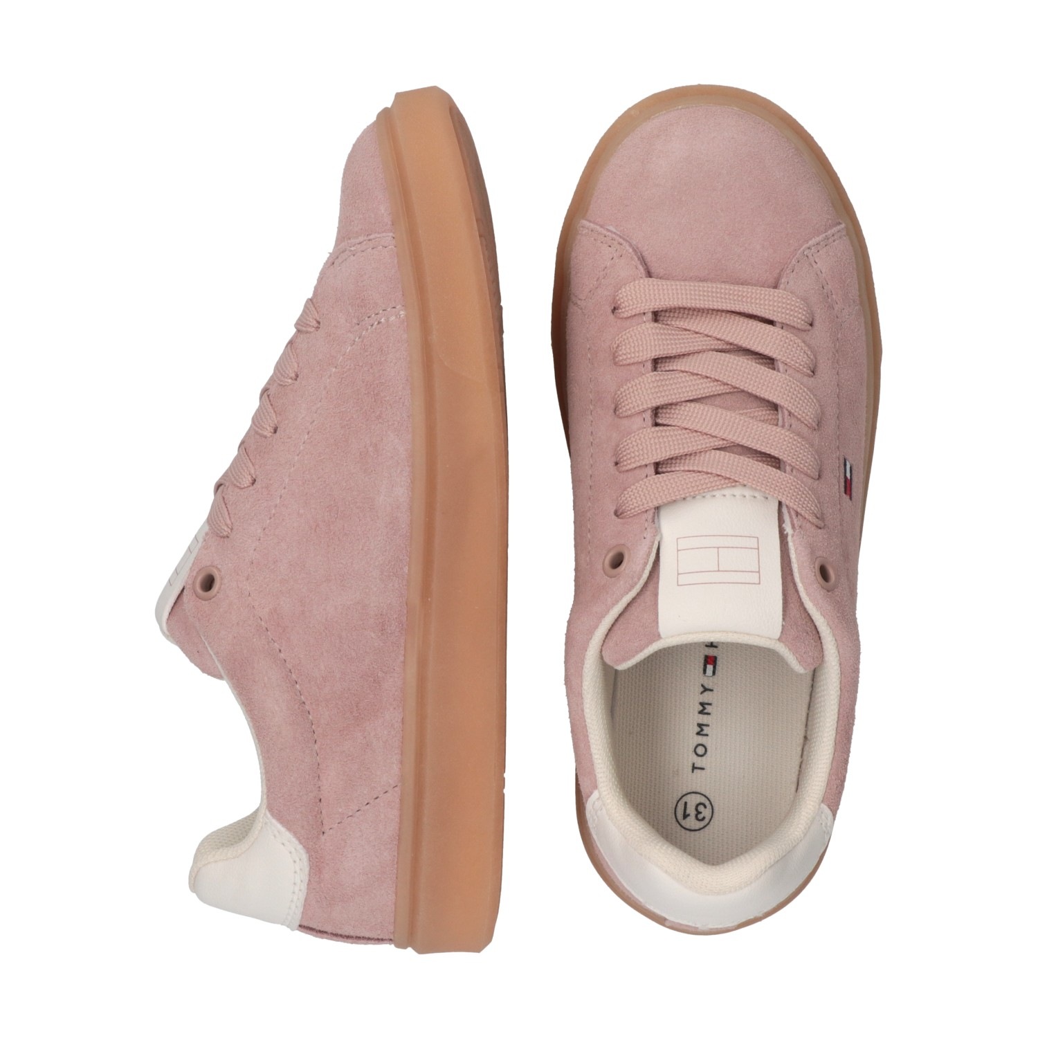 Tommy Hilfiger Sneaker  Retro Sneaker, Schnürschuh, Halbschuh, Freizeitschuh mit Logo