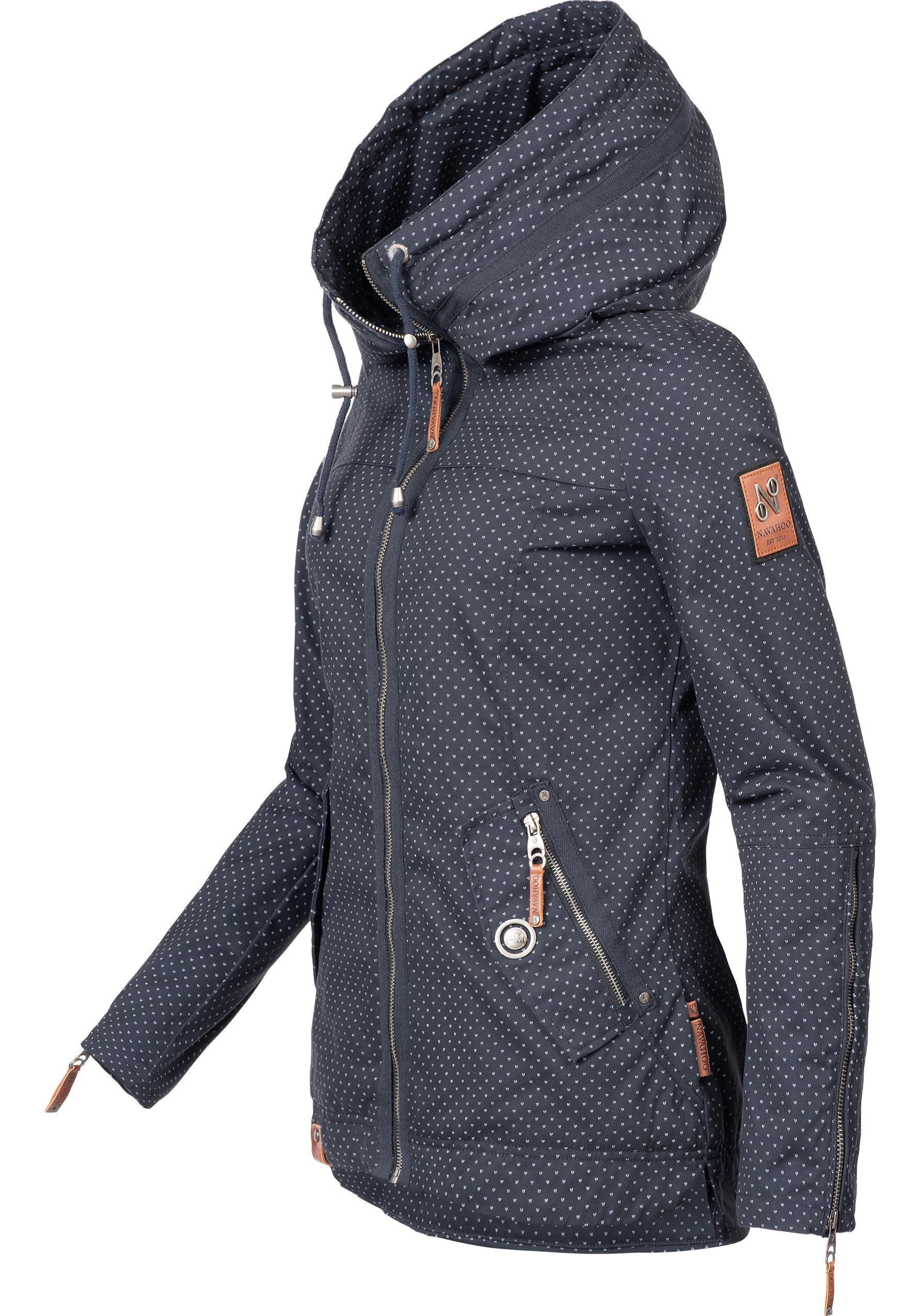 Navahoo Outdoorjacke "Wekoo", mit Kapuze, moderner Damen Übergangsparka aus günstig online kaufen