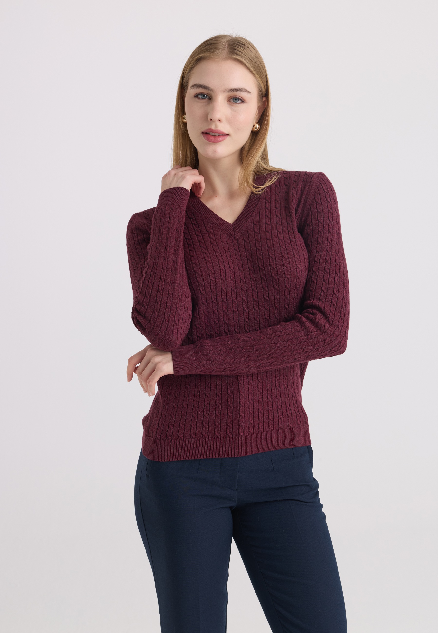 Felix Hardy V-Ausschnitt-Pullover »V-Ausschnitt-Pullover«