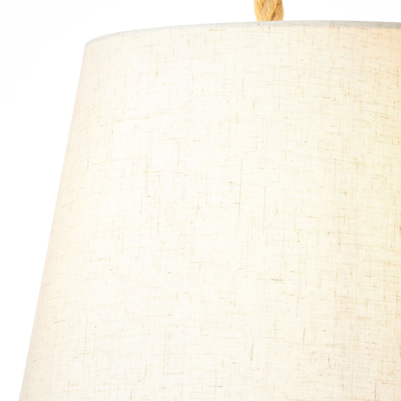 Brilliant Pendelleuchte »Sailor«, 1 flammig, Leuchtmittel E27 | ohne Leuchtmittel, Hängelampe 35cm natur/weiß