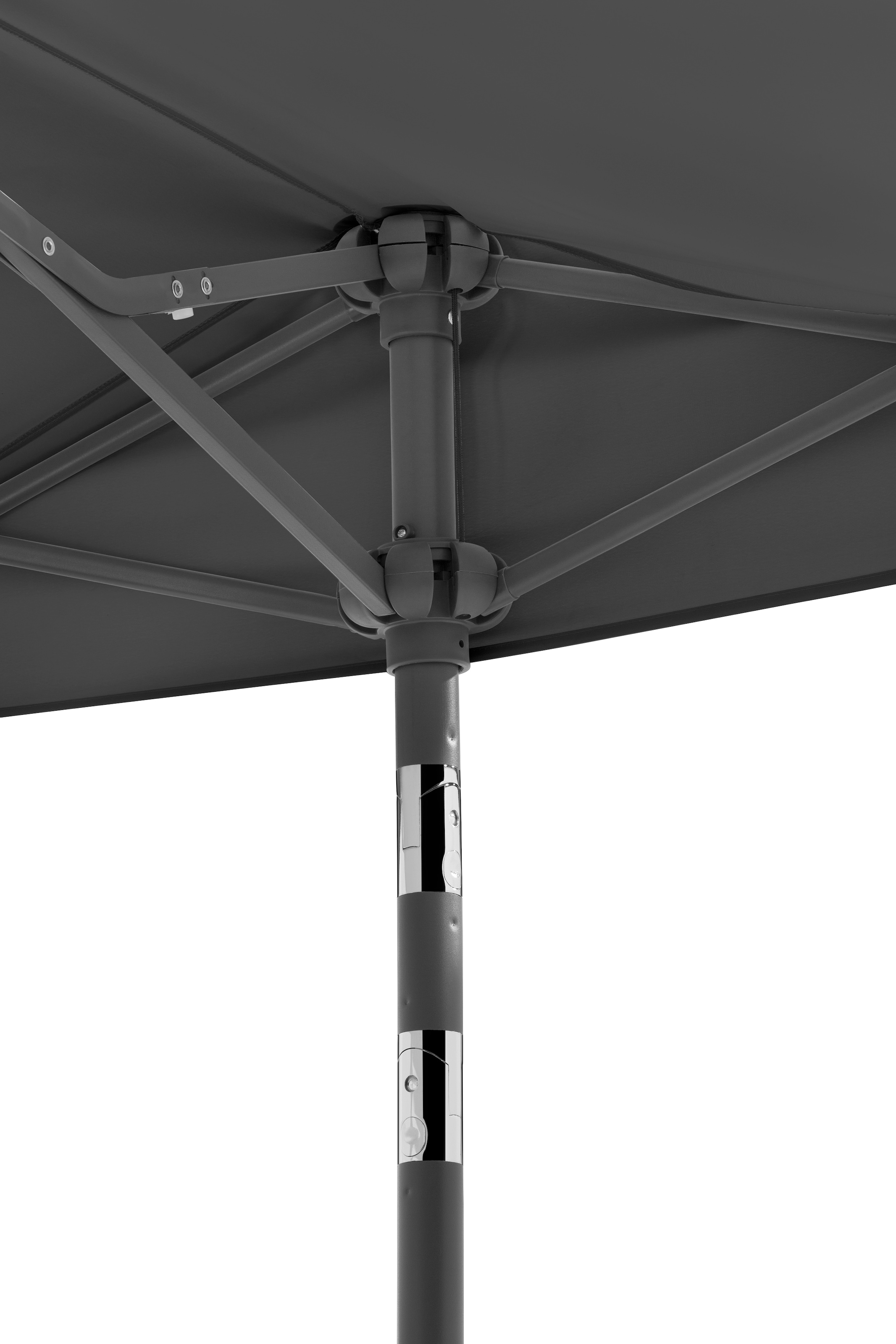 Schneider Schirme Balkonschirm »Salerno mezza«, mit Schutzhülle, ohne Schirmständer