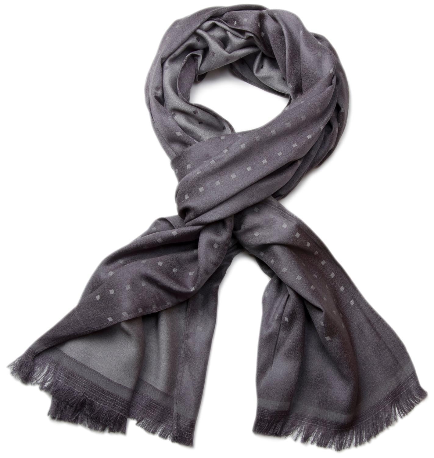 styleBREAKER Schal »Edler Schal mit Quadratischem Muster« 1 Stk.