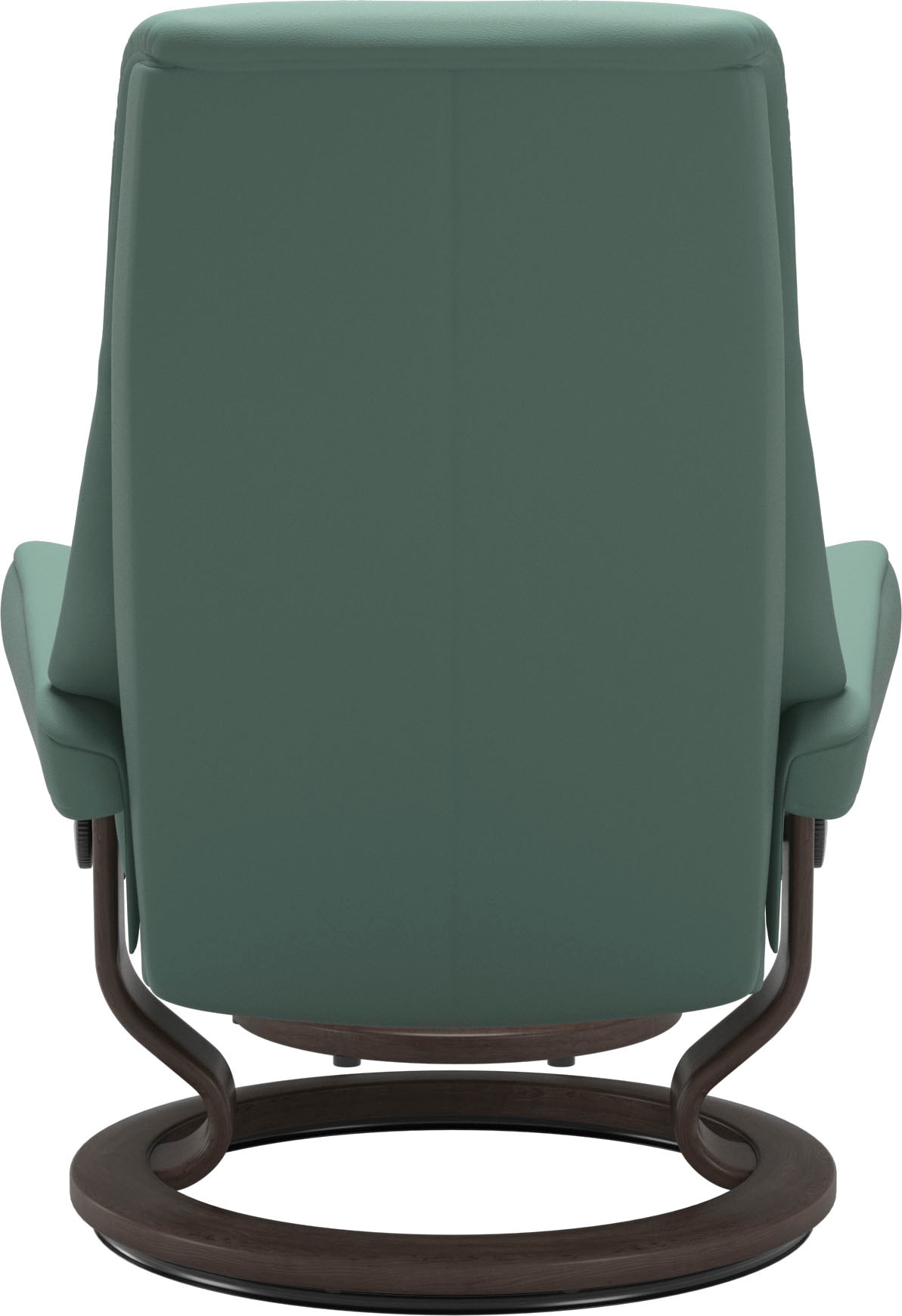 Stressless® Relaxsessel »View«, (Set, Relaxsessel mit Hocker), mit Classic Base, Größe M,Gestell Wenge