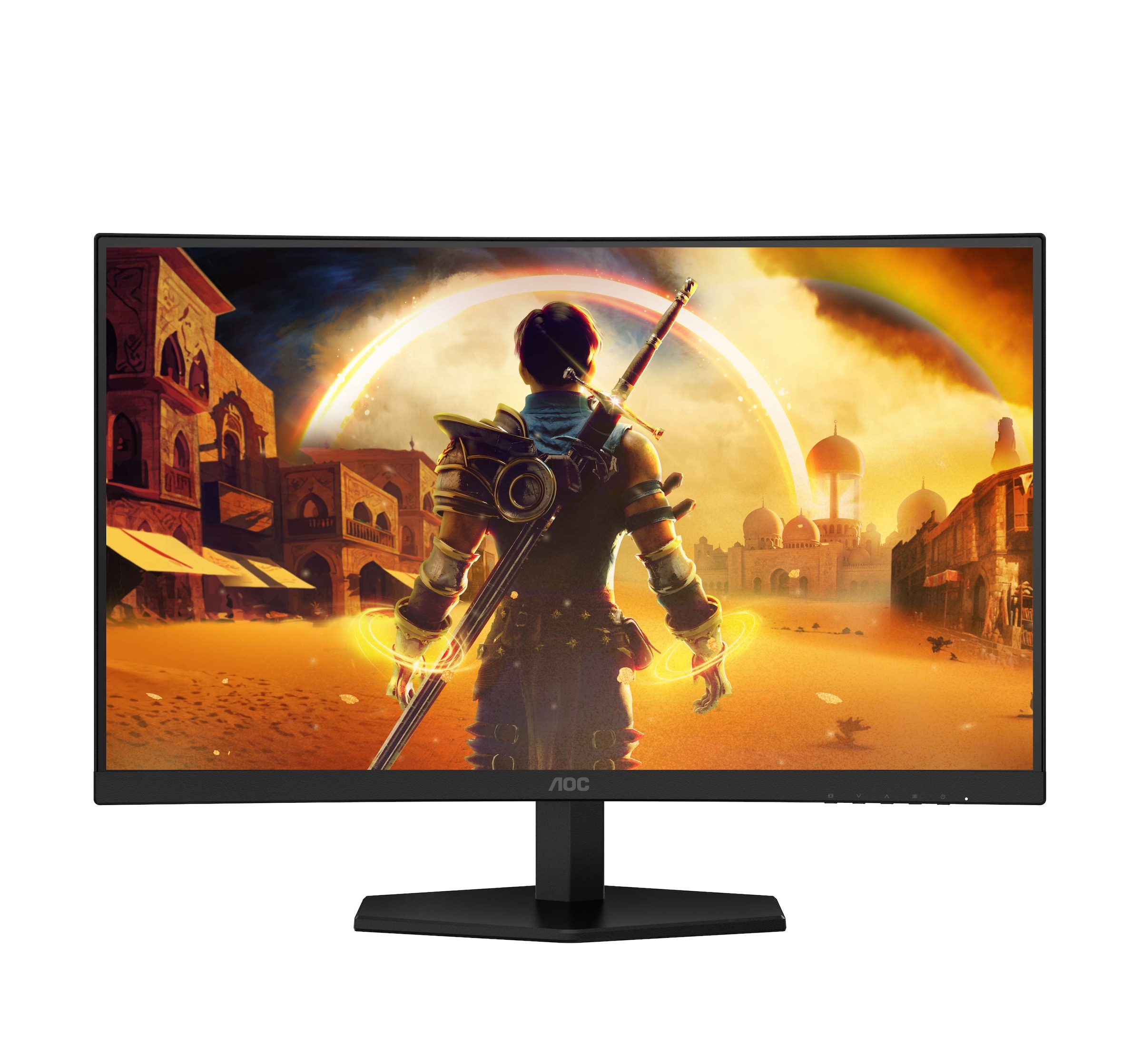 AOC Curved-Gaming-Monitor »C27G42E«, 68,6 cm/27 Zoll, 1920 x 1080 px, Full HD, 0,5 ms Reaktionszeit, 180 Hz, neigbar