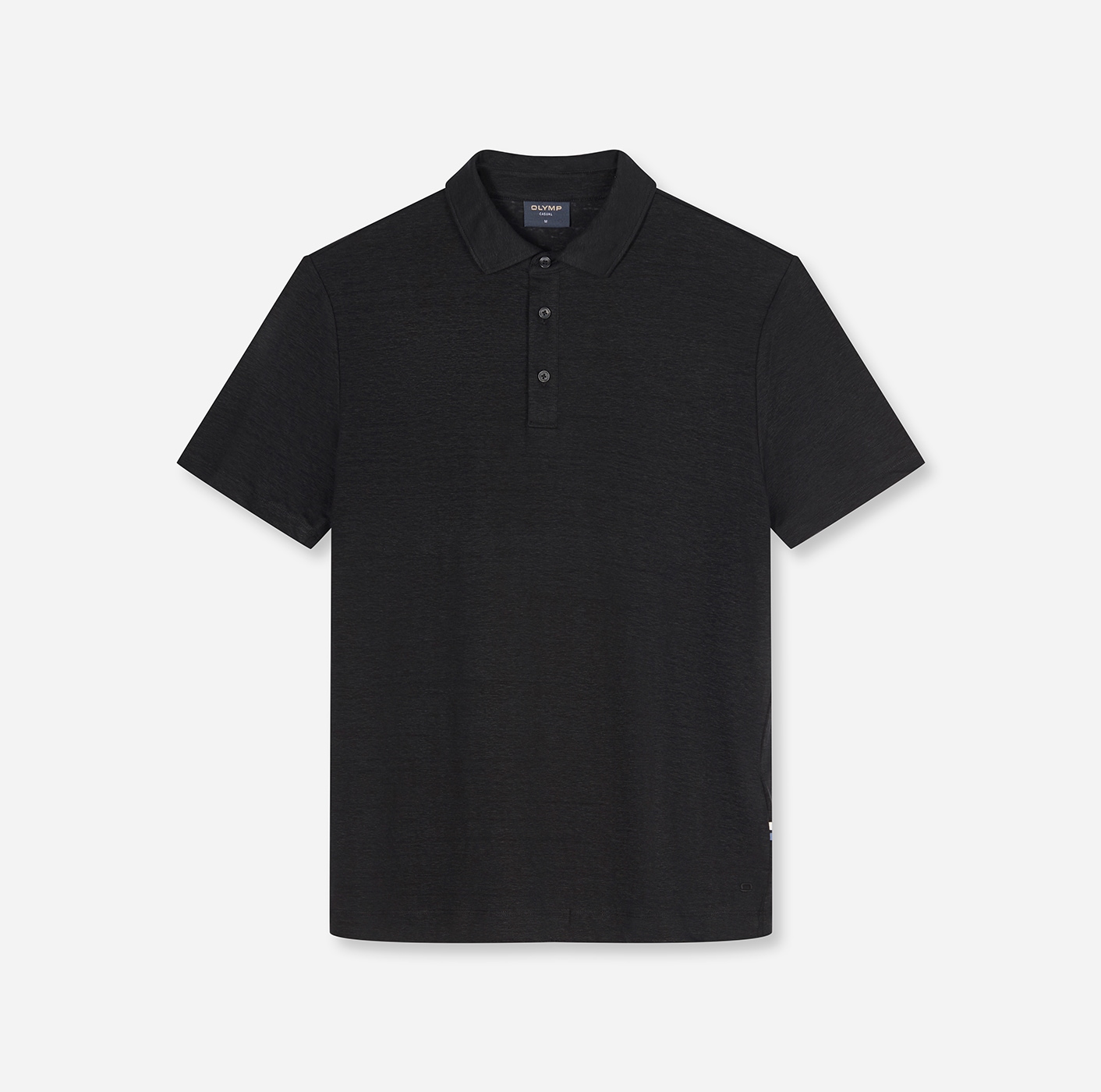 OLYMP Poloshirt aus hochwertigem Leinen, unifarben günstig online kaufen
