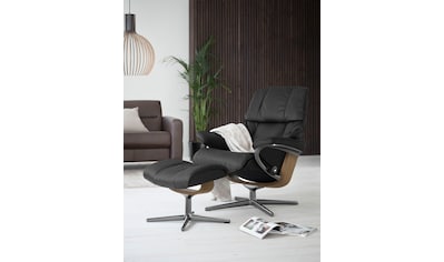 Relaxsessel »Reno«, (Set, Relaxsessel mit Hocker), mit Hocker, mit Cross Base, Größe...