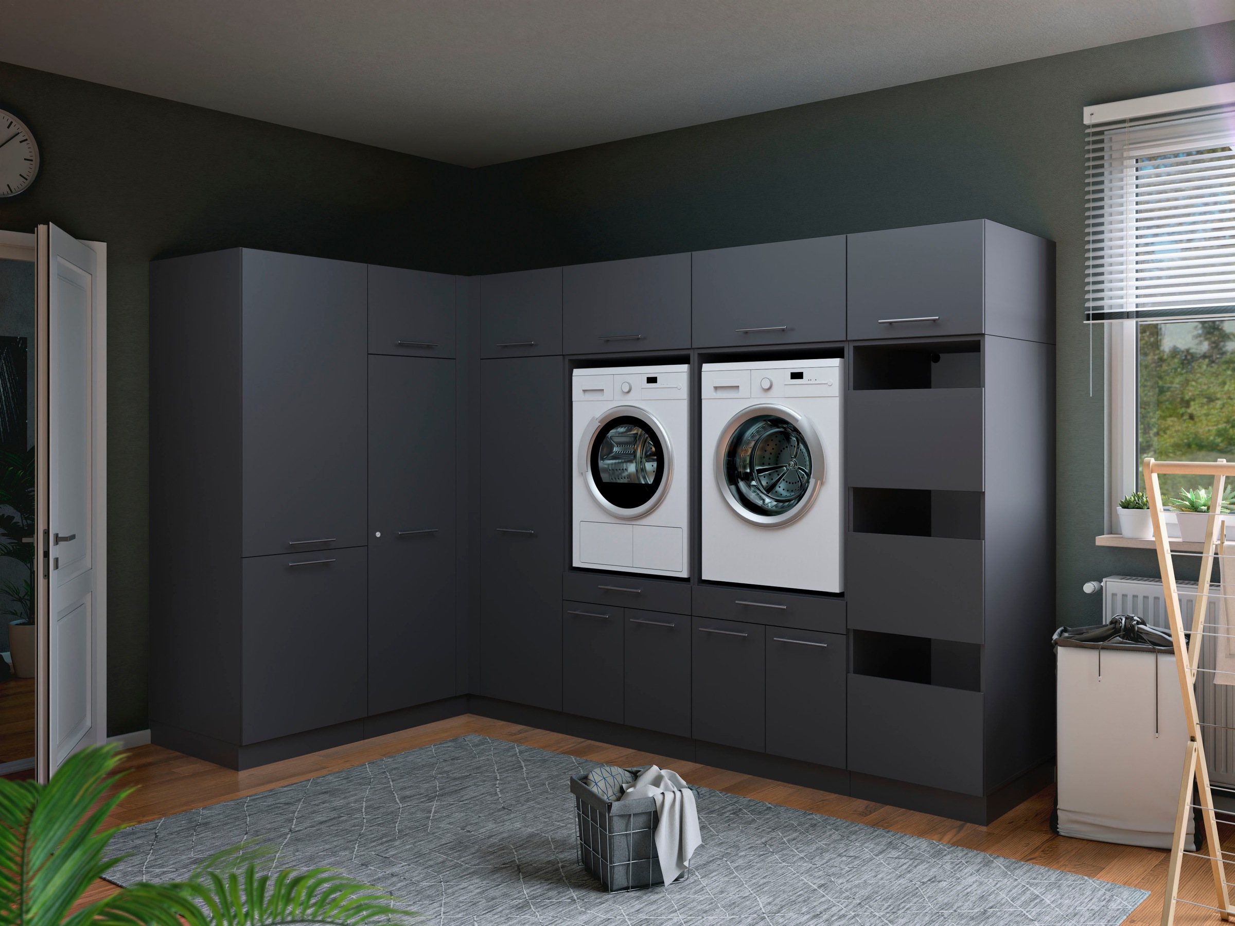 Laundreezy Mehrzweckschrank-Set "Laundreezy, 11-tlg. Mehrzweckschrank-Set B günstig online kaufen