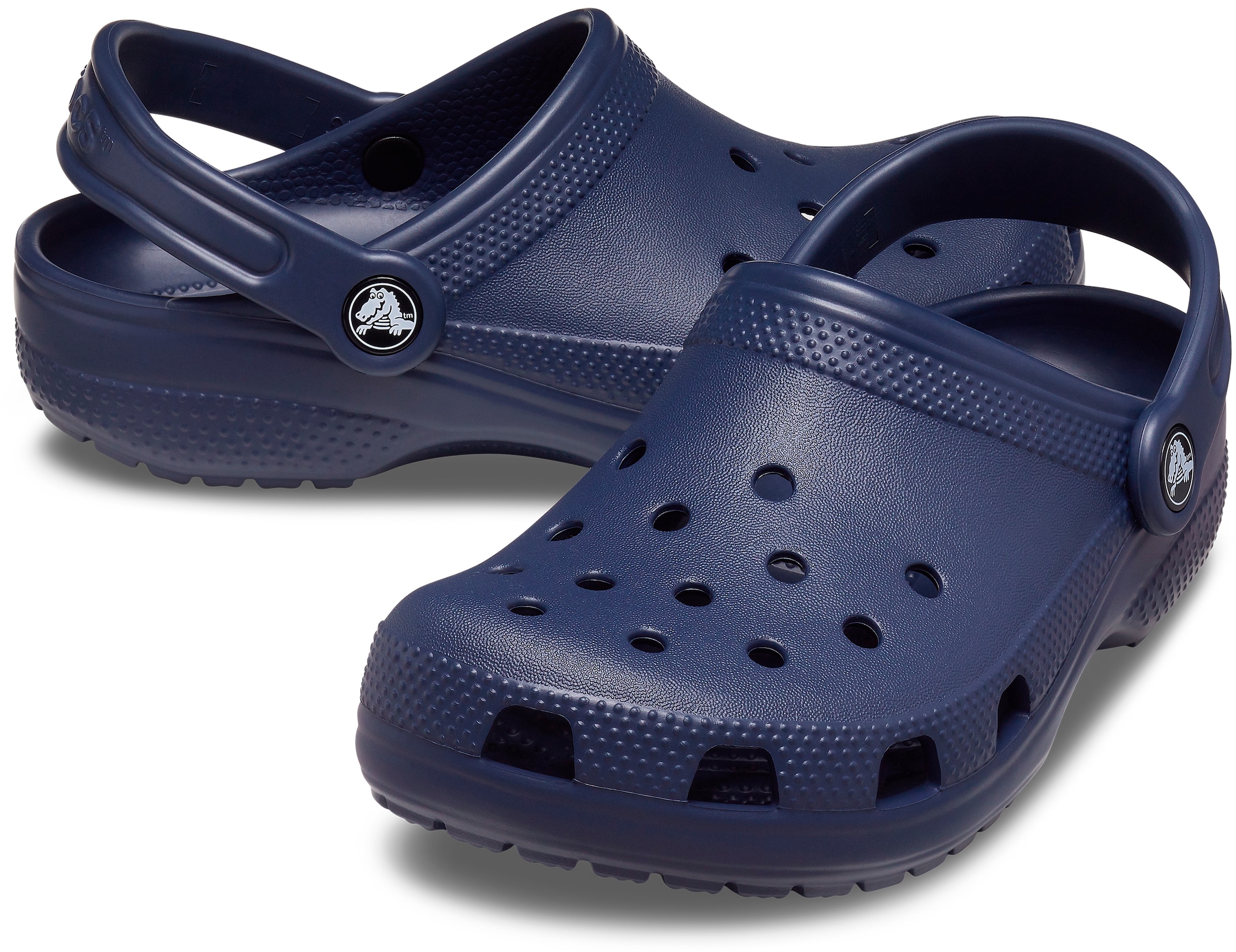 Crocs Clog »Classic Clog K«, Hausschuh, Schlappen, Sandale mit Fersenriemen