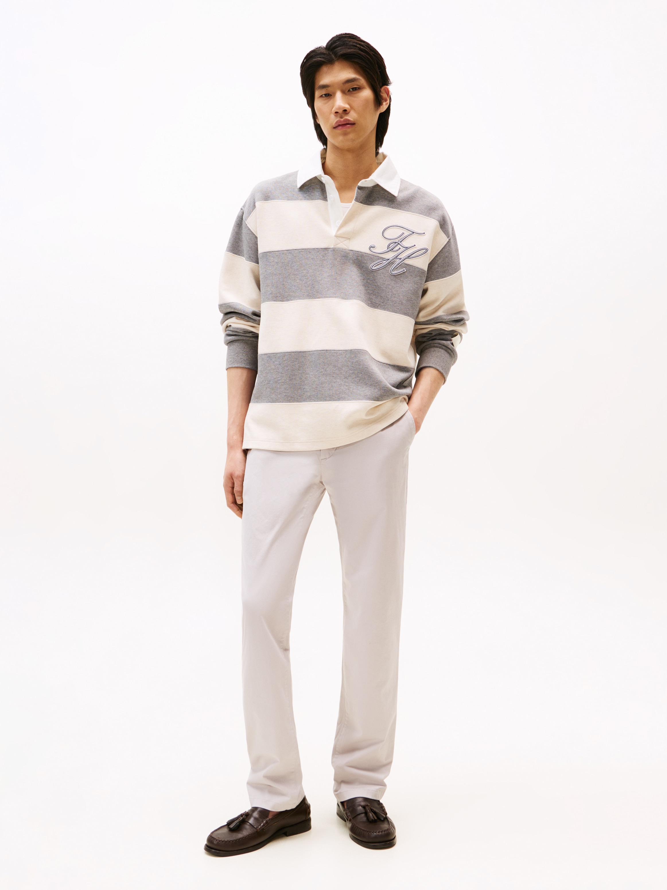 Tommy Hilfiger Chinohose »CORE DENTON ESSENTIAL TWILL«, Gerades Bein, Schlichte Optik