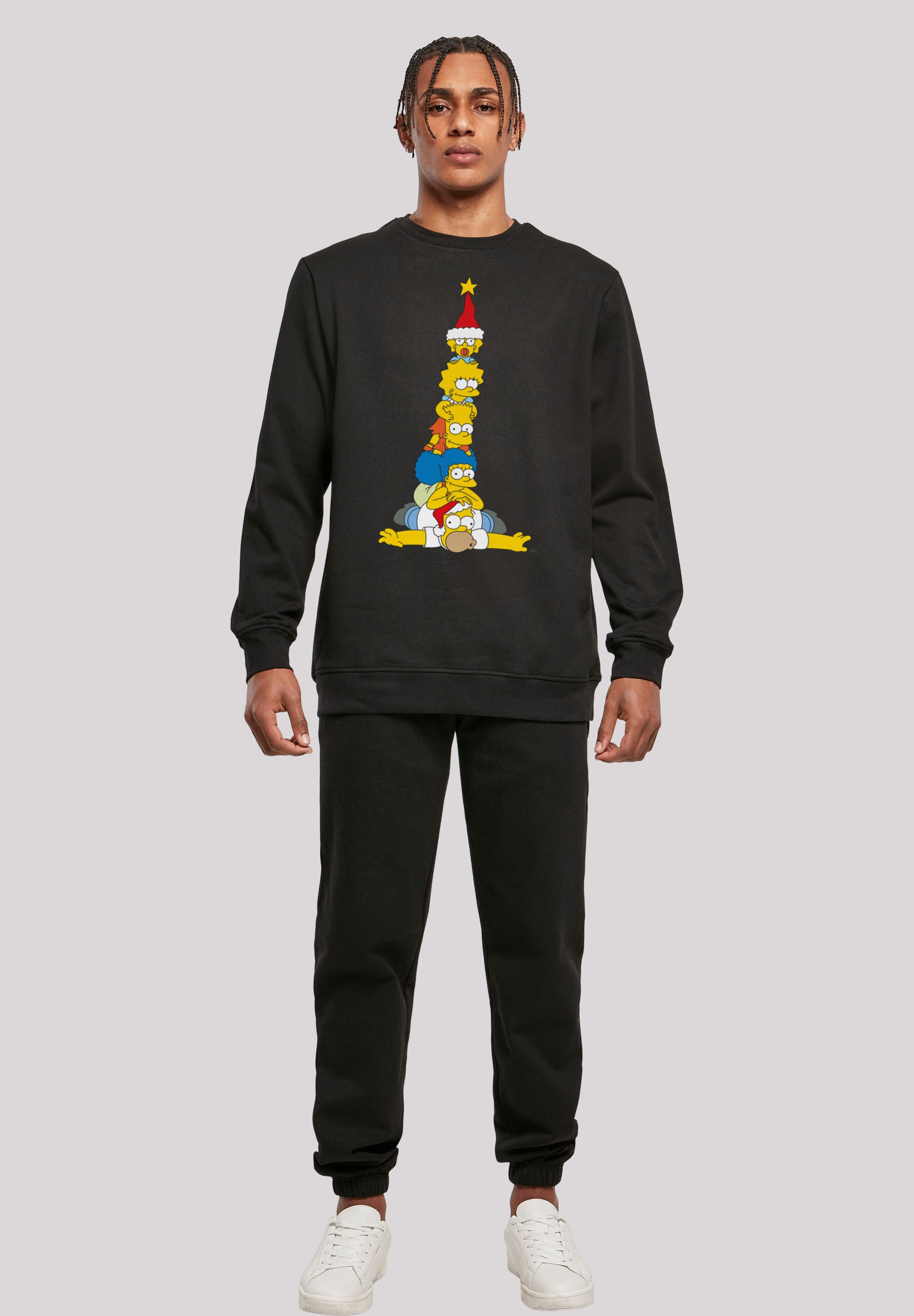 | bestellen Christmas Simpsons »The ▷ BAUR Weihnachtsbaum«, Print F4NT4STIC Family Kapuzenpullover