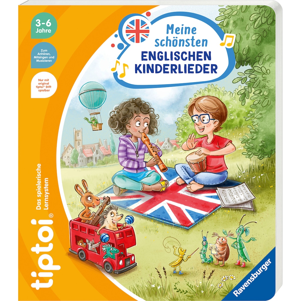 Ravensburger Buch »tiptoi® Meine schönsten englischen Kinderlieder«