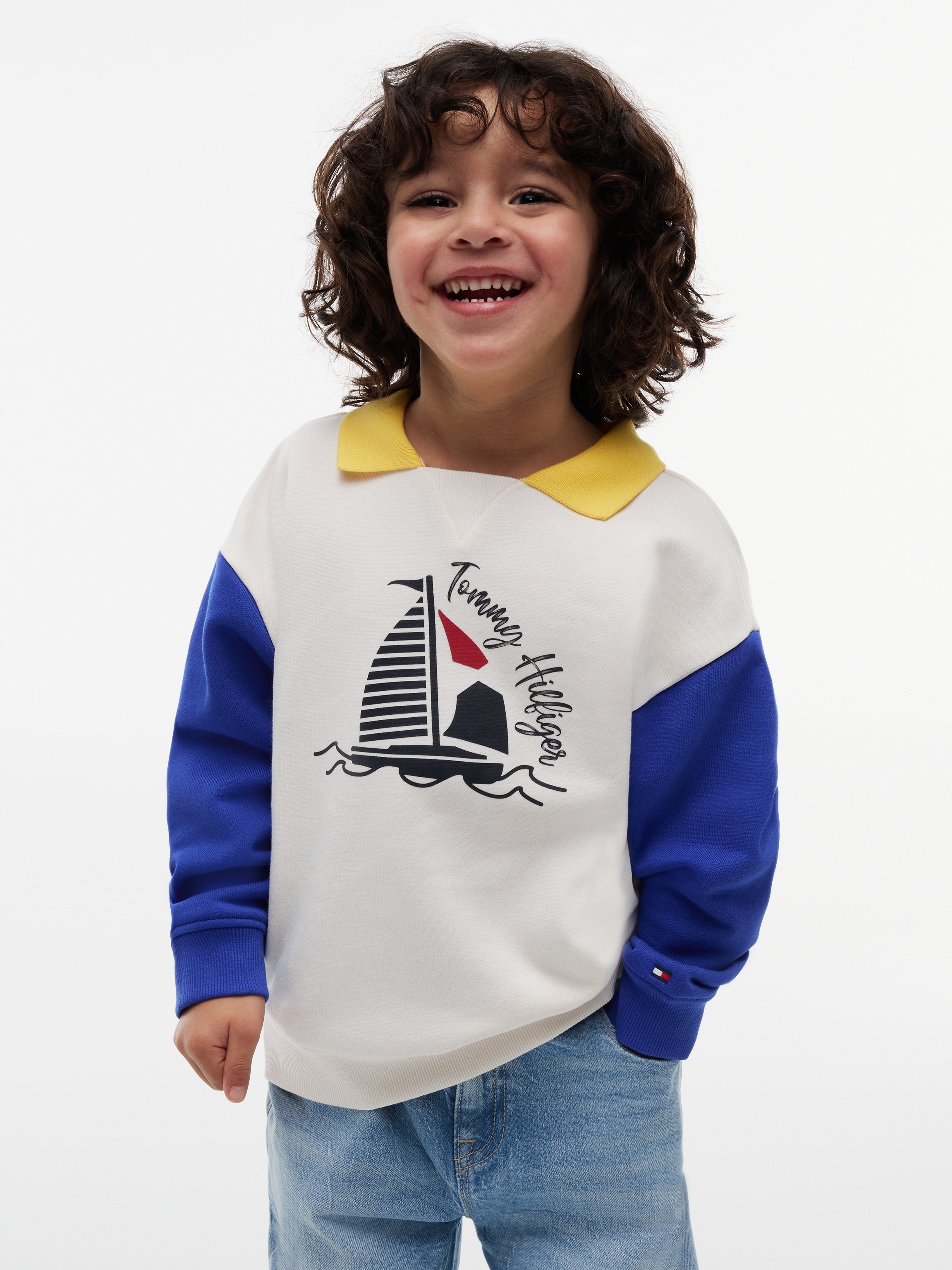 Tommy Hilfiger Sweatshirt, Kinder bis 16 Jahre, Druck