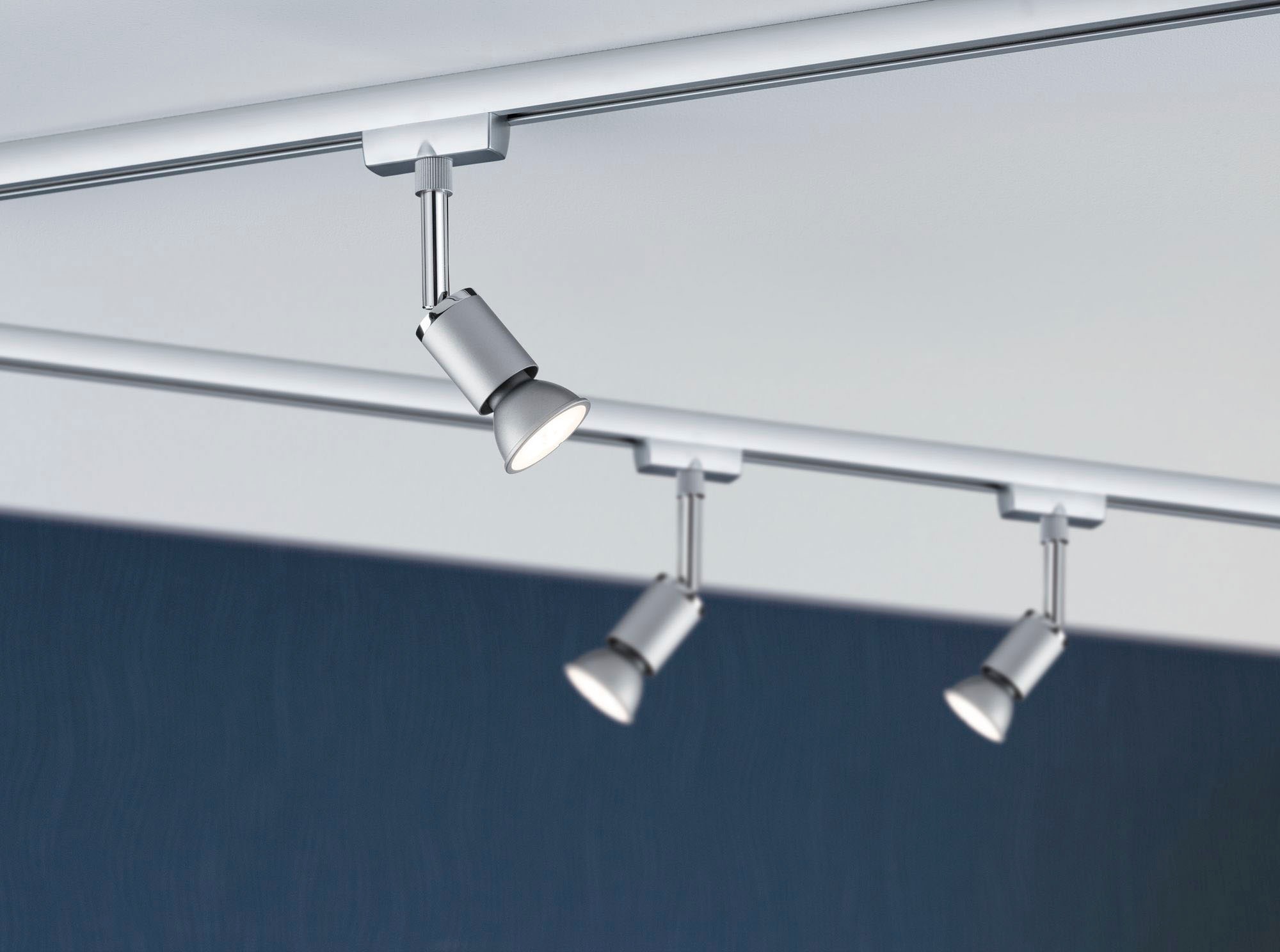 Paulmann Schienensystem-Leuchten »URail Schienenspot Pure II Einzelspot GU10 max. 10W 230V«, dimmbar 230V, GU 10