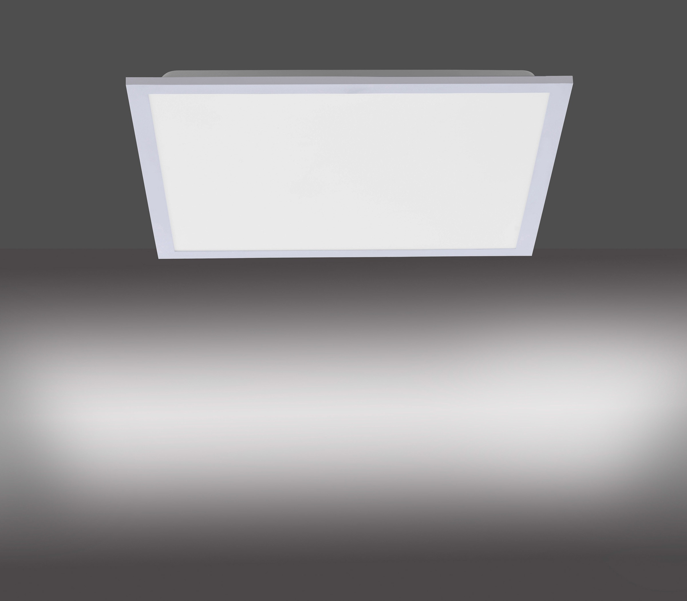 LIGHT | JUST BAUR flammig-flammig, LED Deckenlampe Deckenleuchte, »FLAT«, LED 1 LED Panel