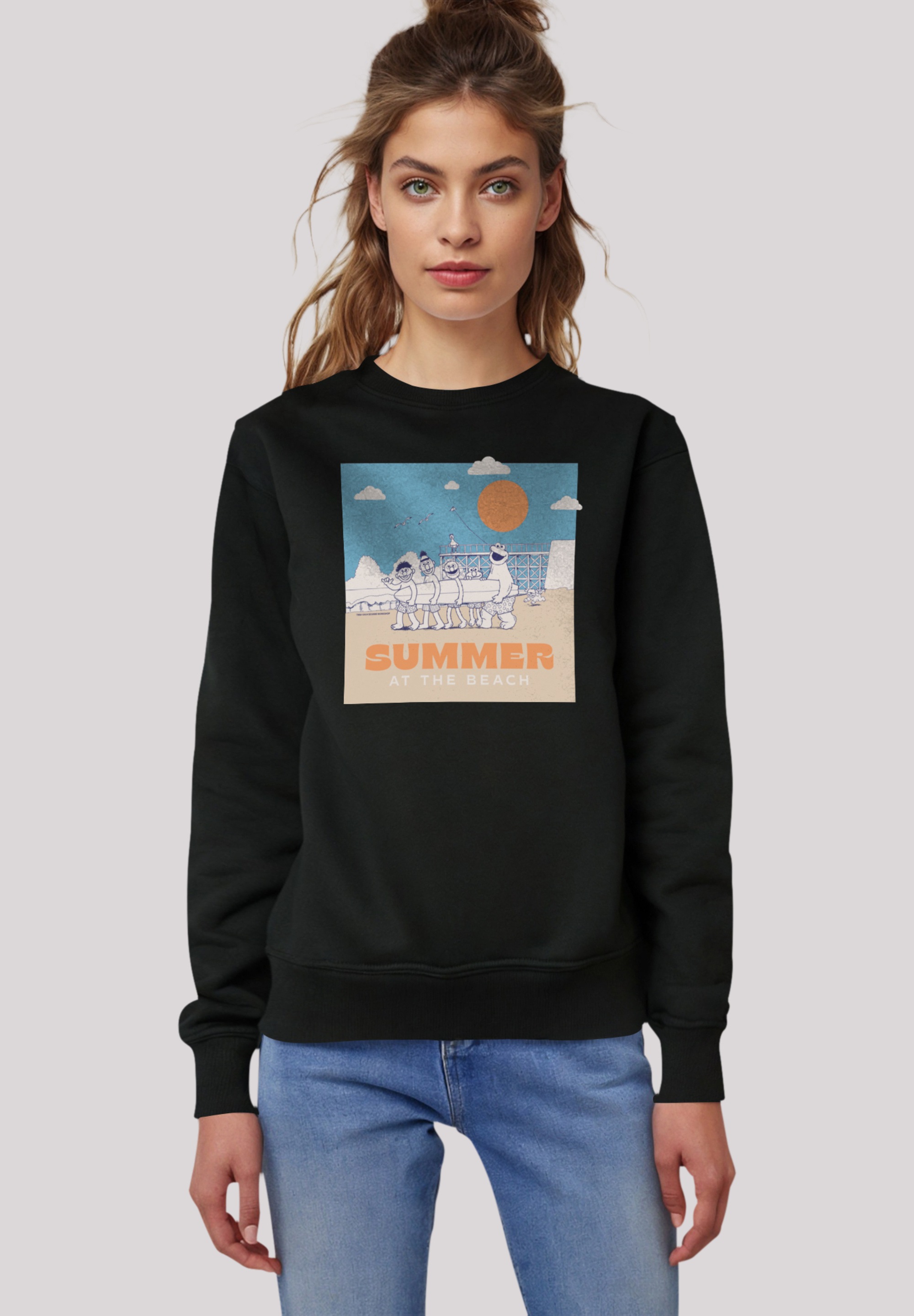 F4NT4STIC Sweatshirt "Sesamstraße Summer at the Beach", Premium Qualität,No günstig online kaufen