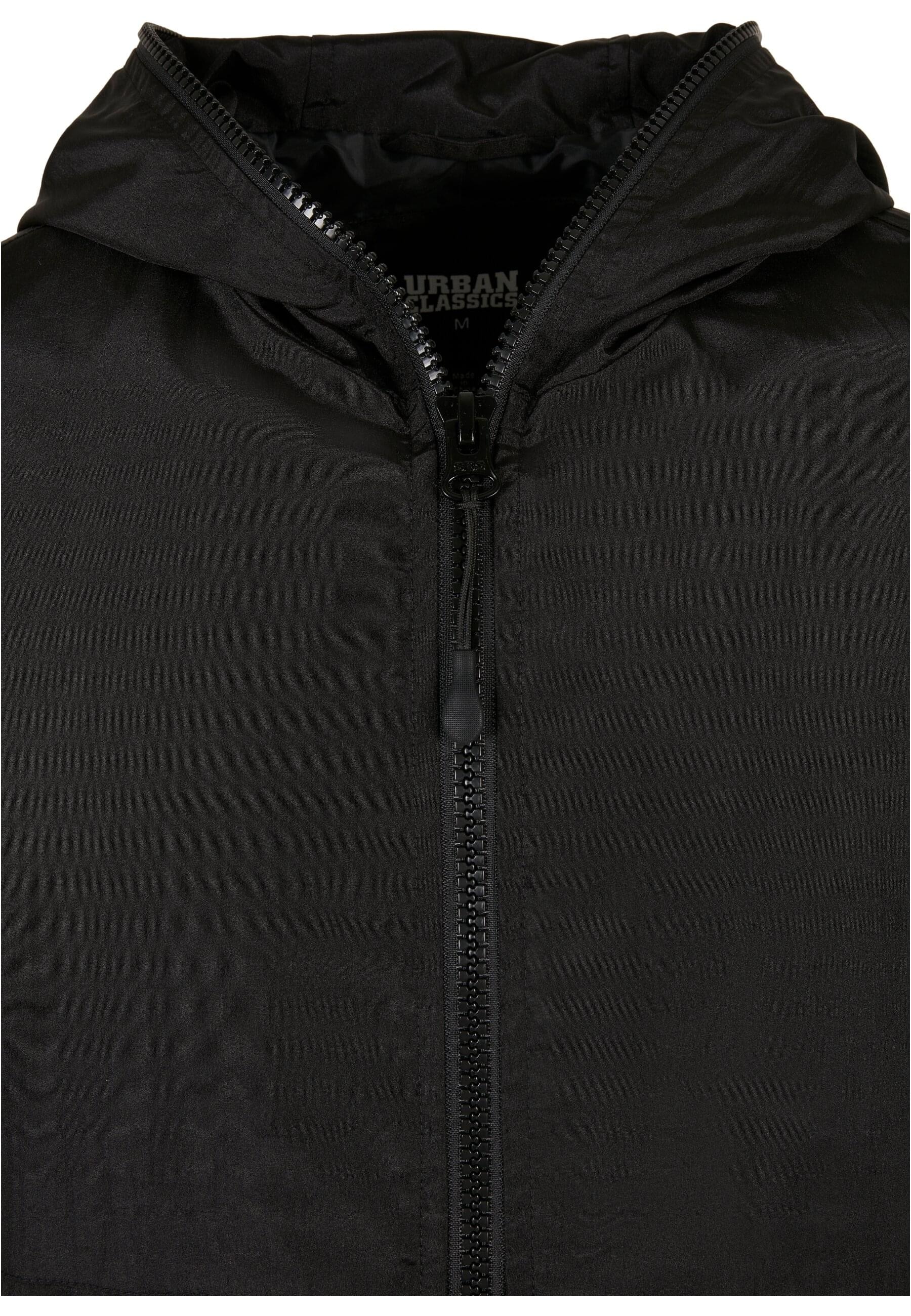 URBAN CLASSICS Anorak »Urban Classics Herren Full Zip Nylon Crepe Jacket«, (1 St.), mit Kapuze