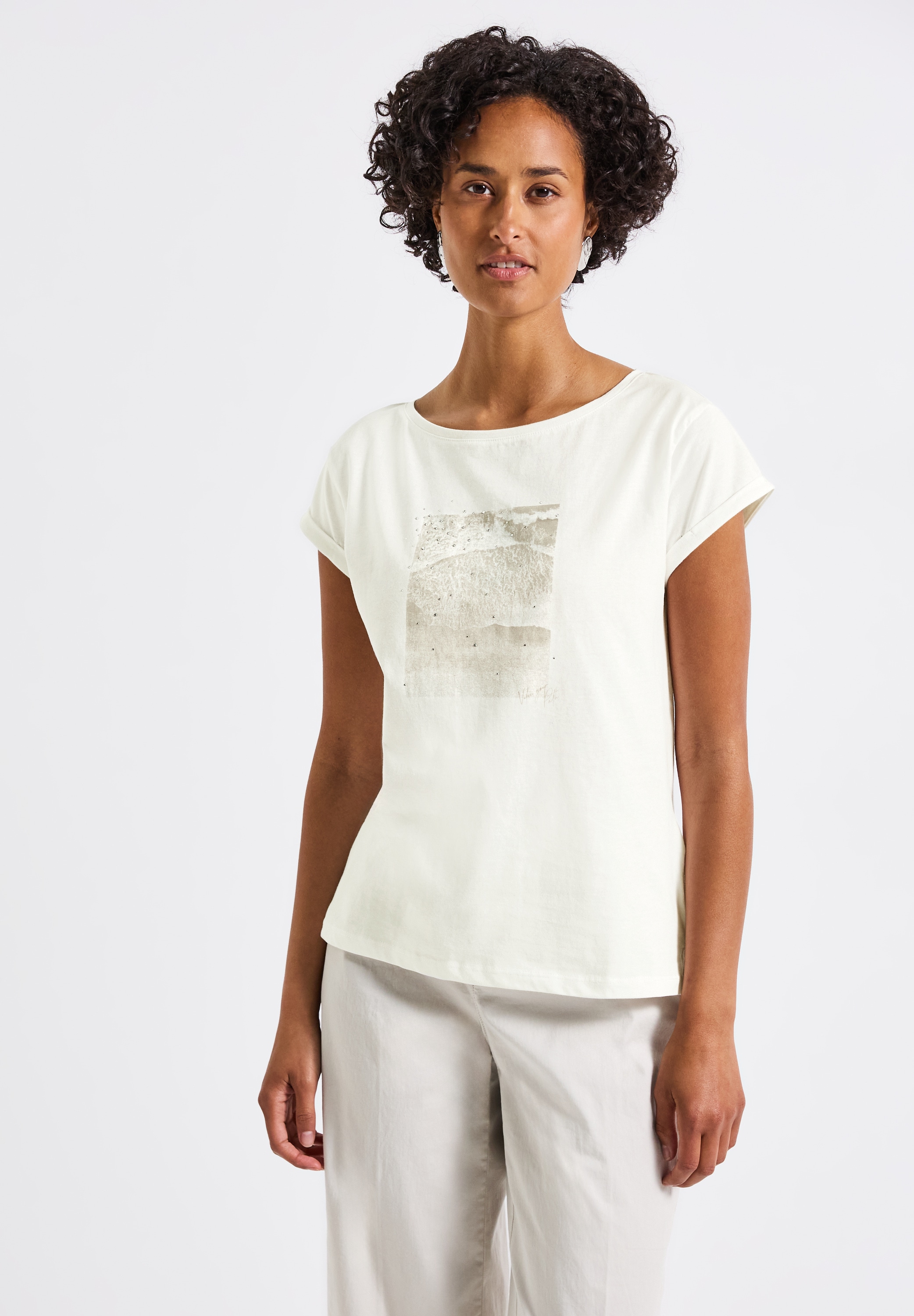 STREET ONE T-Shirt, aus reiner Baumwolle günstig online kaufen