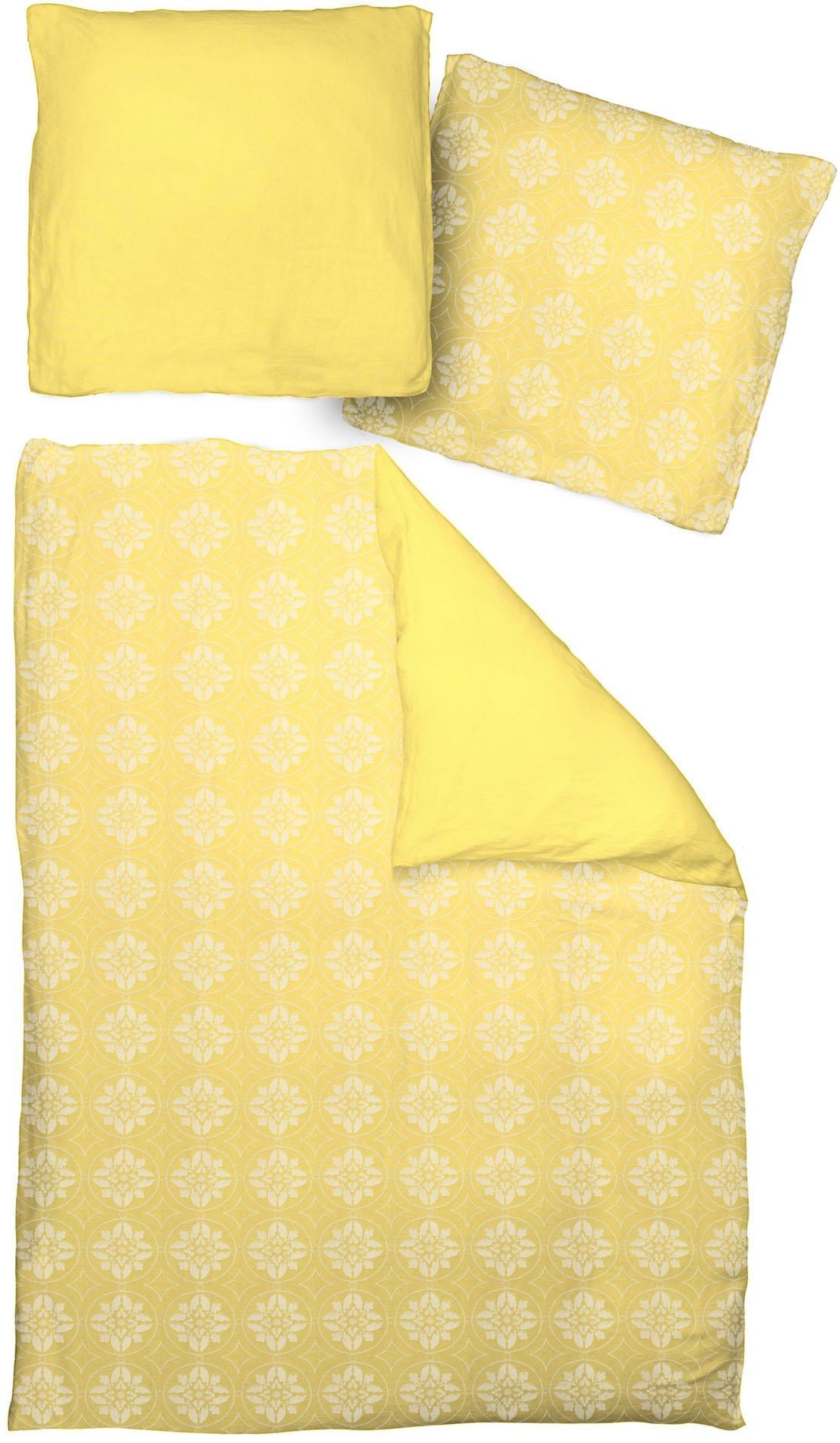 Adam Bettwäsche "Romantic Puligny light" 2 Stk. tlg. aus 100 % Bio-Baumwoll günstig online kaufen